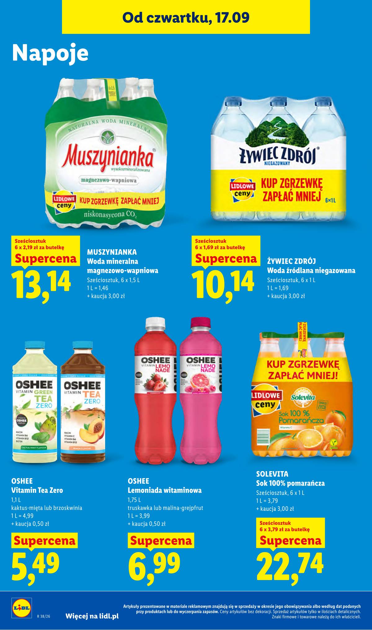 Lidl Lenkija - Gazetka ważna od 17.09 do 19.09 66 puslapis