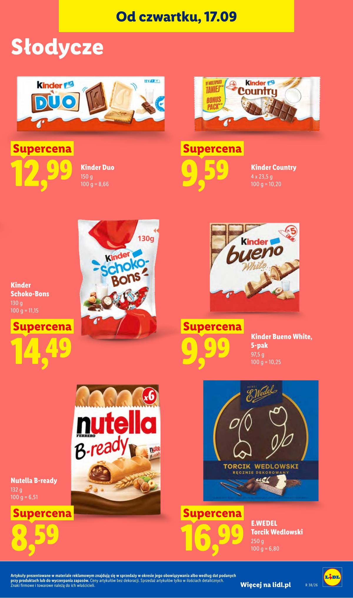 Lidl Lenkija - Gazetka ważna od 17.09 do 19.09 73 puslapis