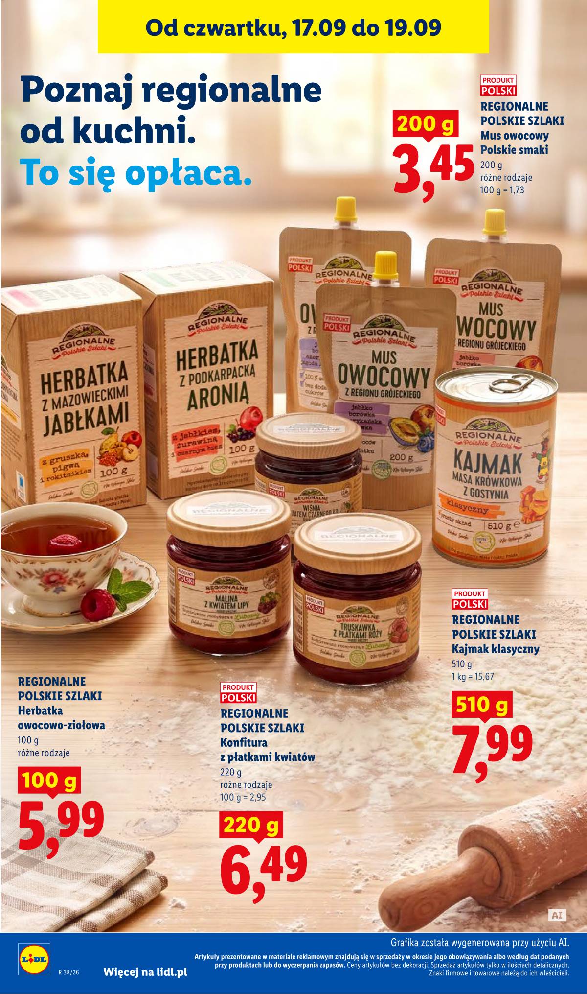 Lidl Lenkija - Gazetka ważna od 17.09 do 19.09 80 puslapis