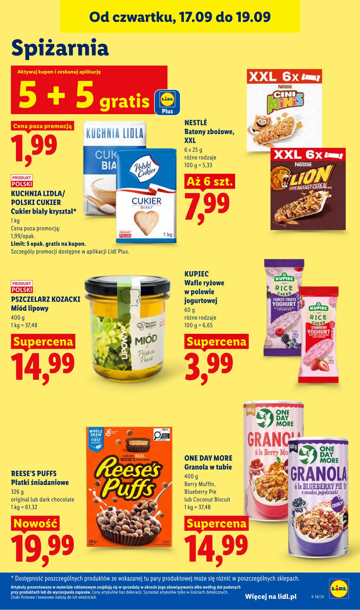 Lidl Lenkija - Gazetka ważna od 17.09 do 19.09 81 puslapis