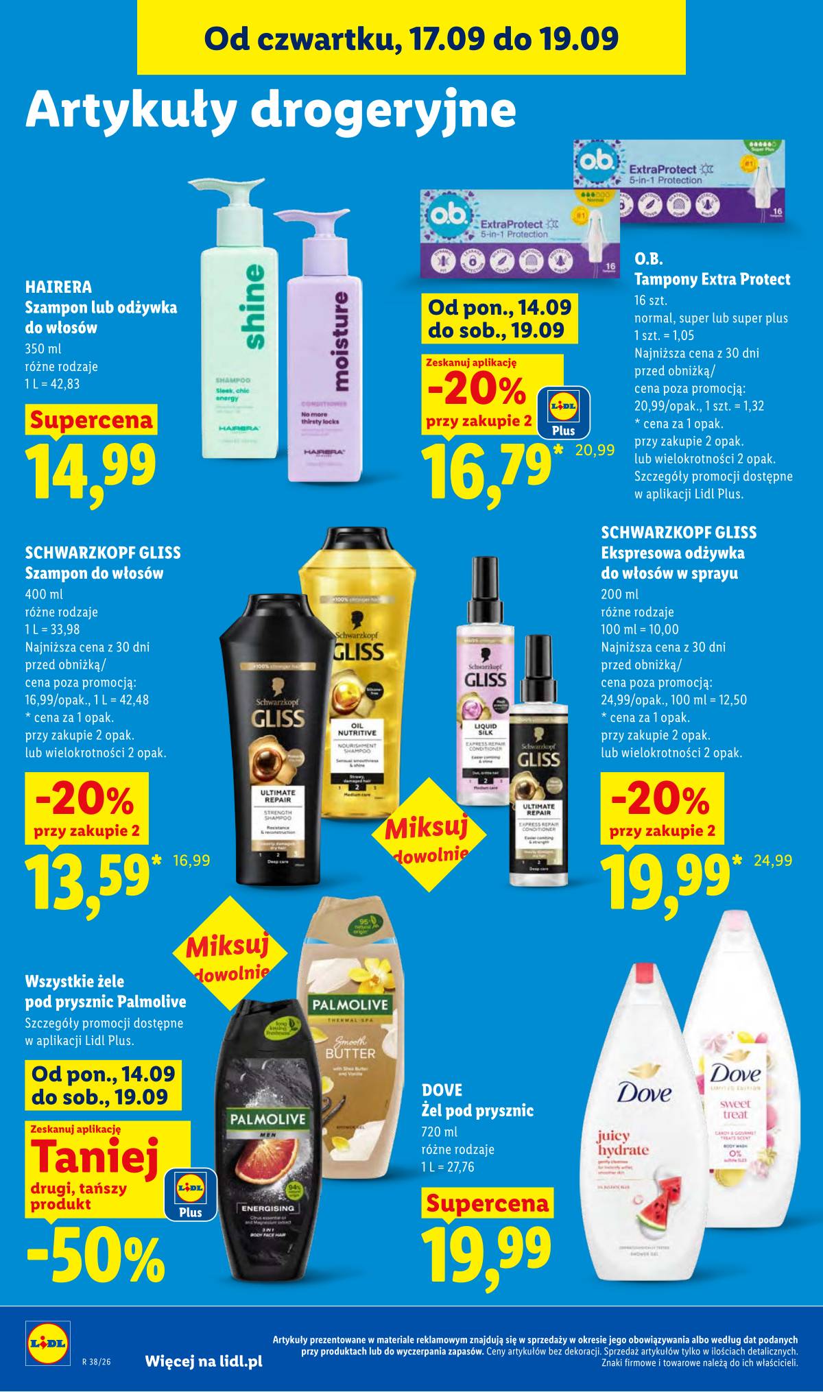 Lidl Lenkija - Gazetka ważna od 17.09 do 19.09 88 puslapis