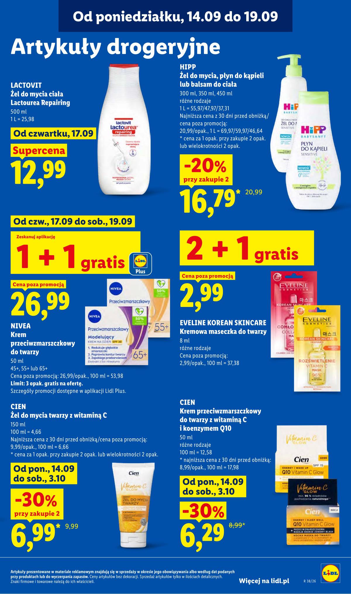 Lidl Lenkija - Gazetka ważna od 17.09 do 19.09 89 puslapis