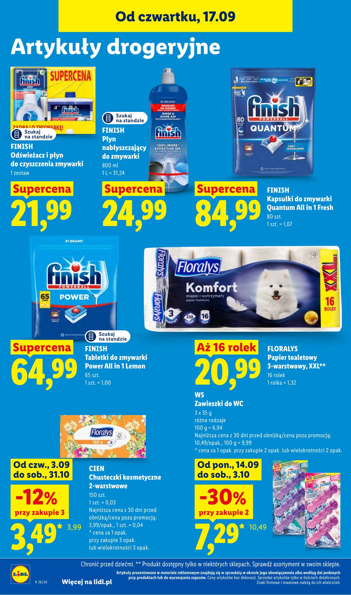 Lidl Lenkija - Gazetka ważna od 17.09 do 19.09 90 puslapis