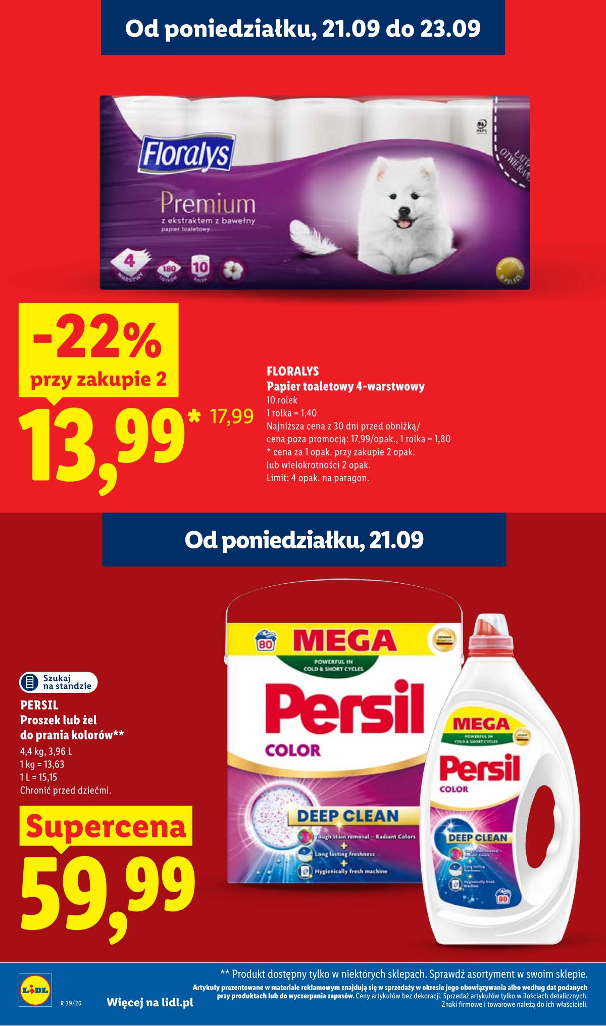 Lidl Lenkija - Gazetka ważna od 21.09. do 23.09 26 puslapis