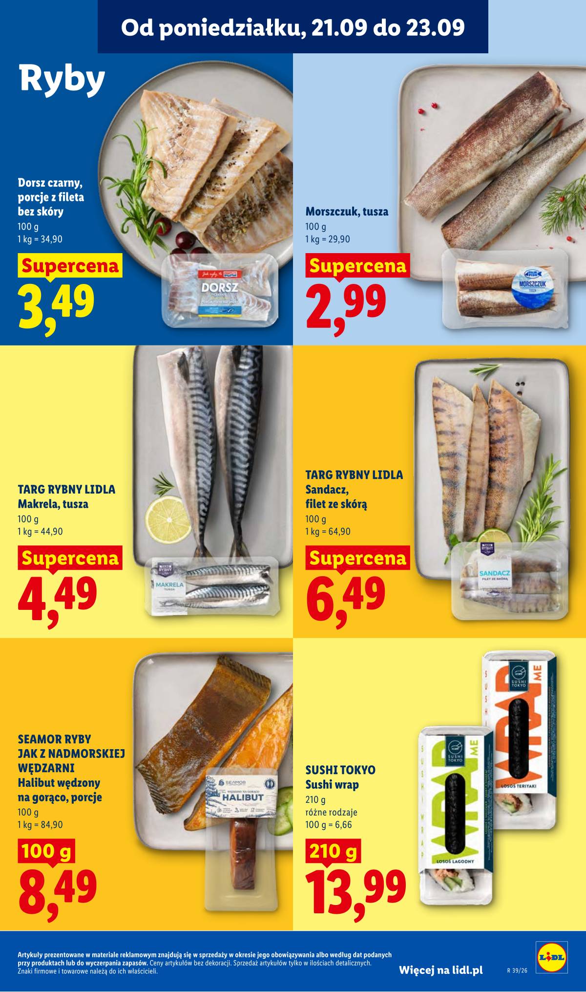 Lidl Lenkija - Gazetka ważna od 21.09. do 23.09 65 puslapis