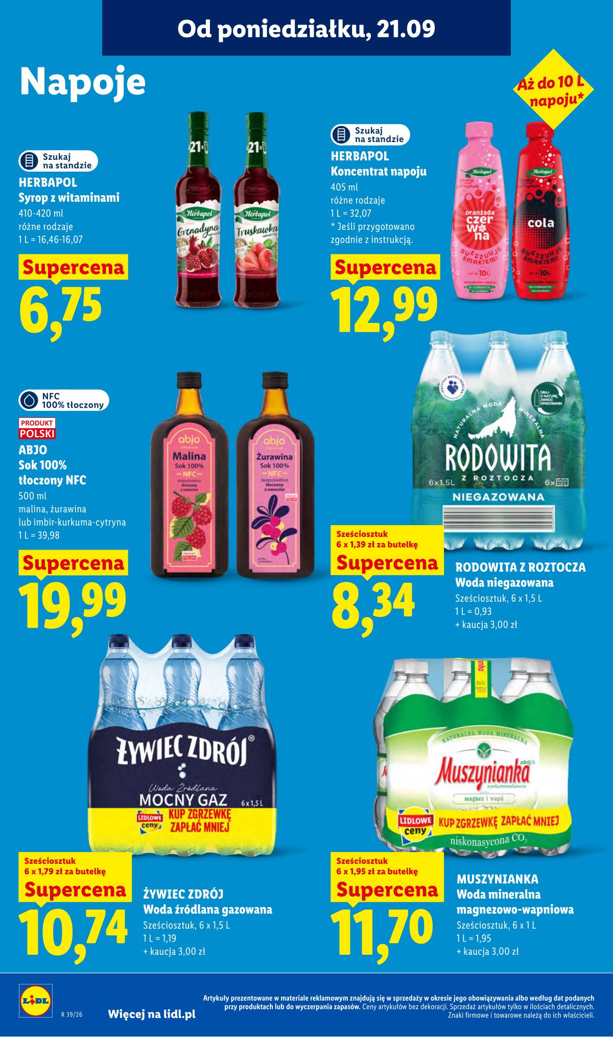 Lidl Lenkija - Gazetka ważna od 21.09. do 23.09 76 puslapis