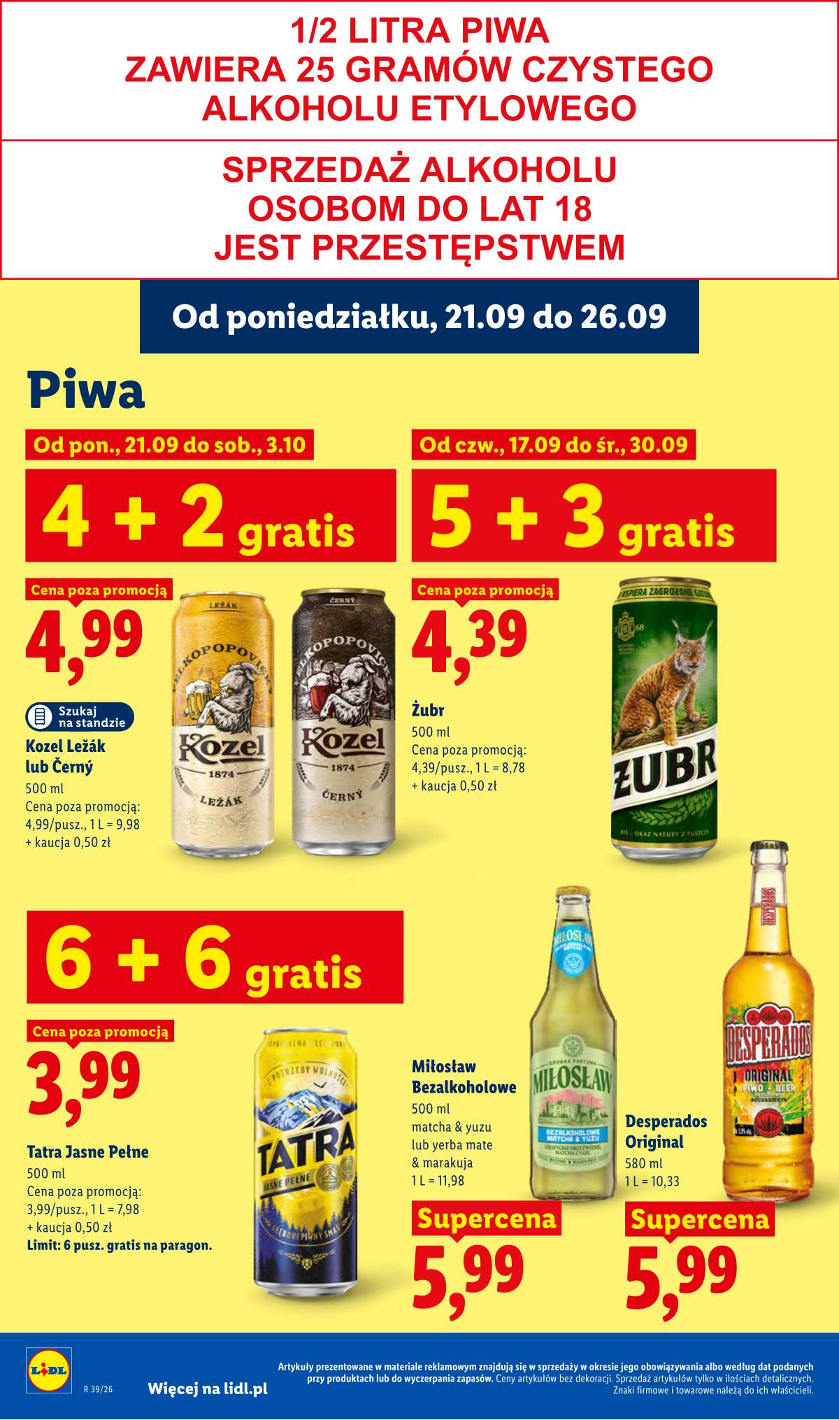 Lidl Lenkija - Gazetka ważna od 21.09. do 23.09 78 puslapis