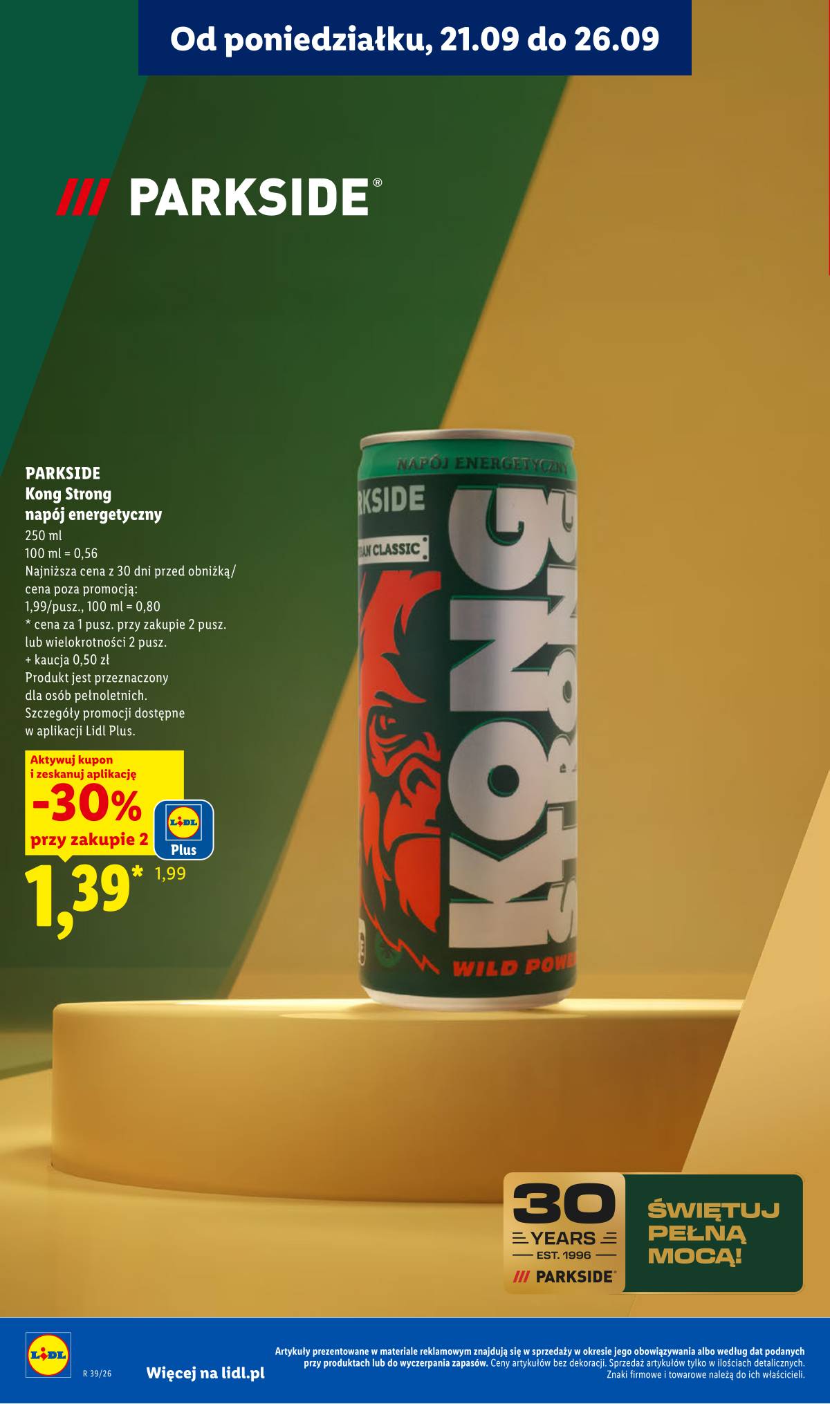 Lidl Lenkija - Gazetka ważna od 21.09. do 23.09 82 puslapis