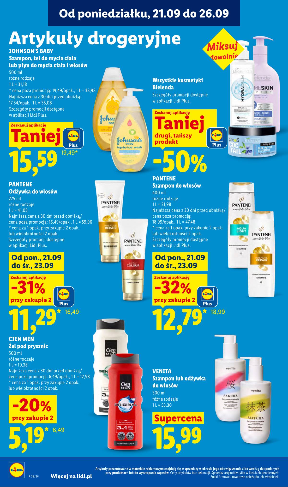 Lidl Lenkija - Gazetka ważna od 21.09. do 23.09 94 puslapis