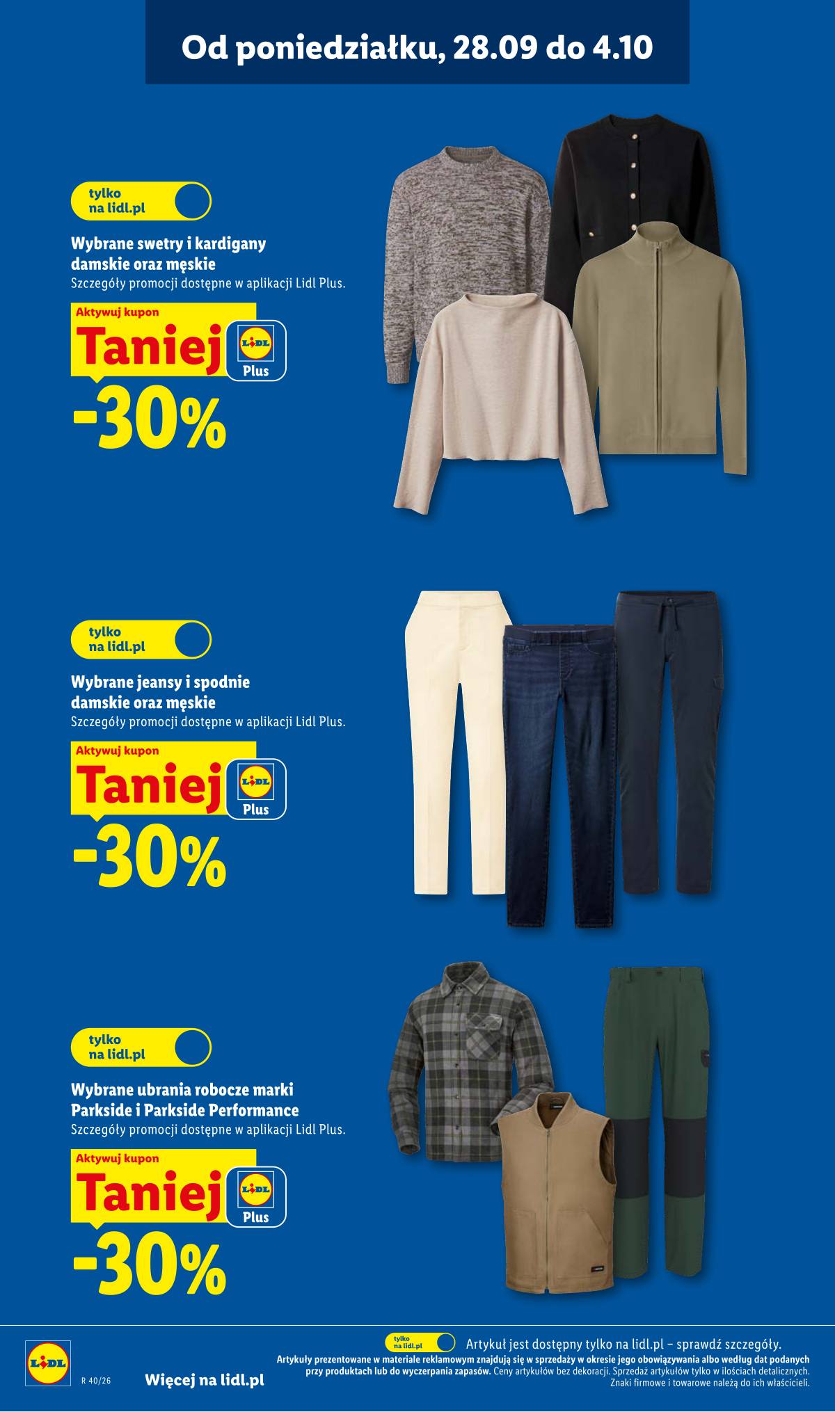 Lidl Lenkija - Gazetka ważna od 28.09. do 03.10. 10 puslapis