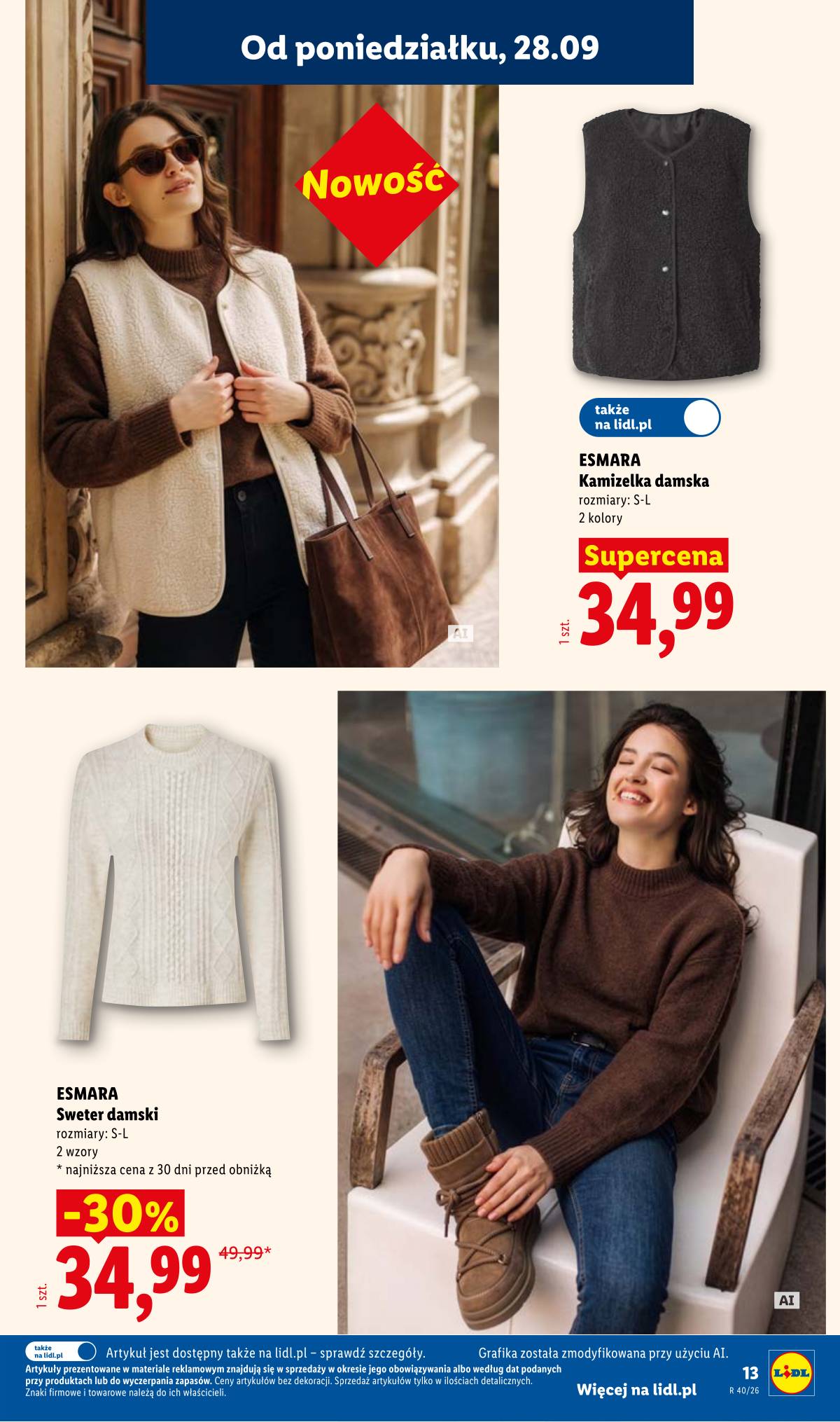 Lidl Lenkija - Gazetka ważna od 28.09. do 03.10. 17 puslapis