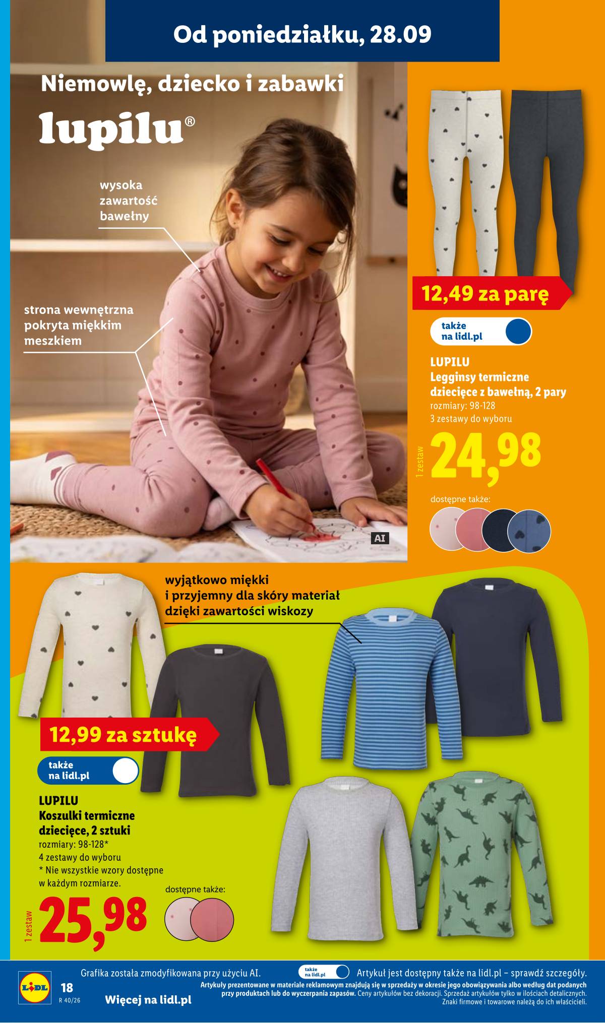 Lidl Lenkija - Gazetka ważna od 28.09. do 03.10. 22 puslapis