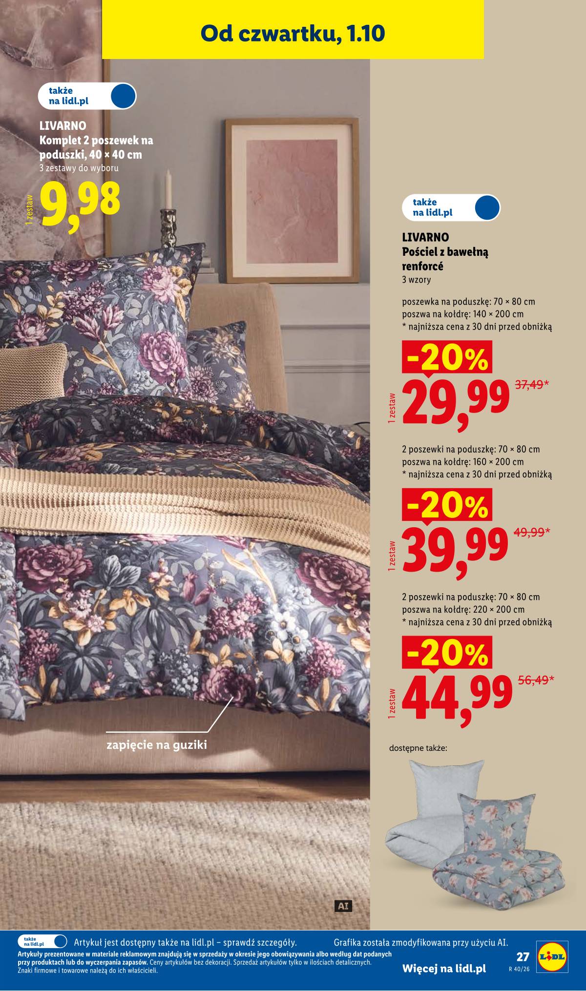 Lidl Lenkija - Gazetka ważna od 28.09. do 03.10. 35 puslapis