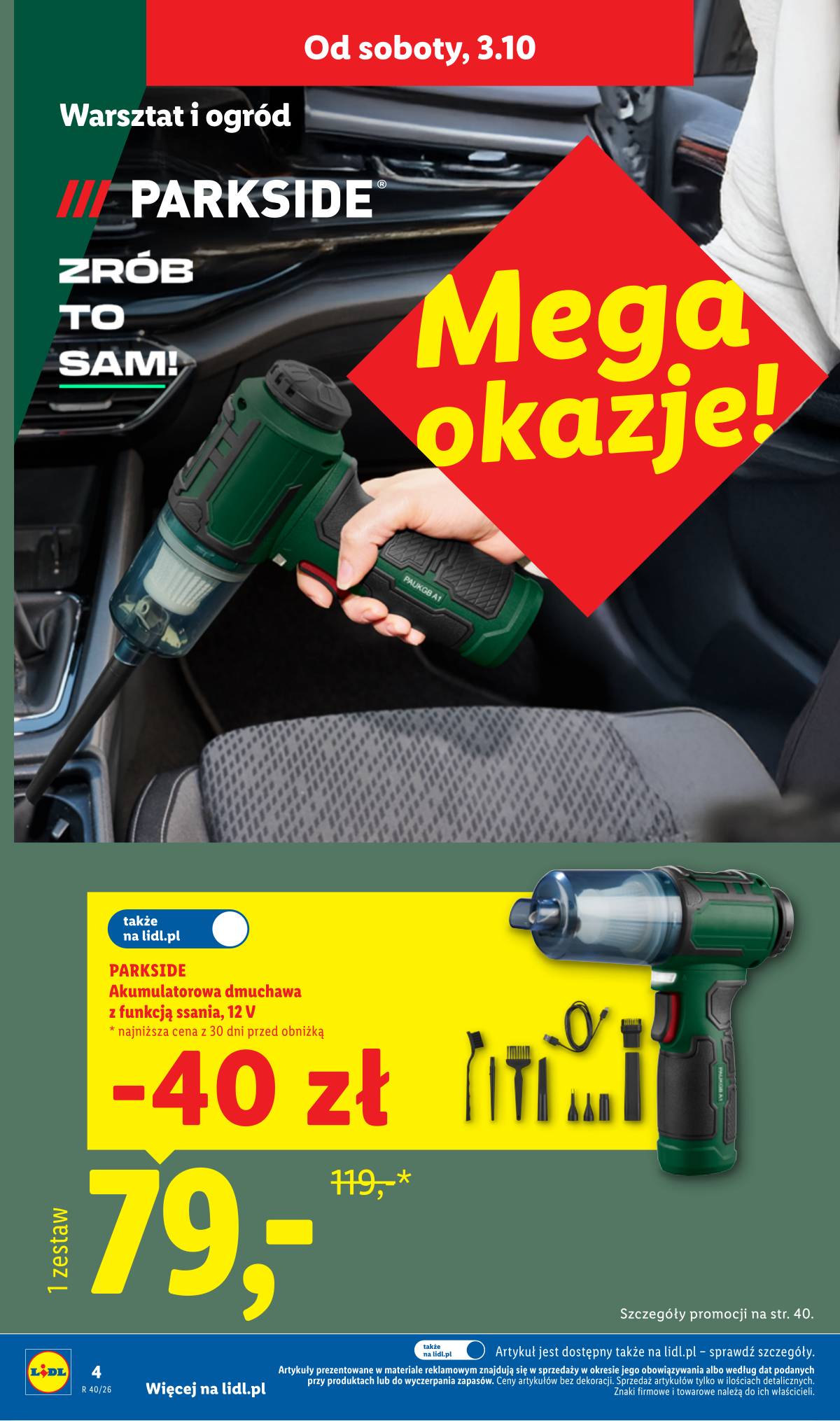 Lidl Lenkija - Gazetka ważna od 28.09. do 03.10. 4 puslapis