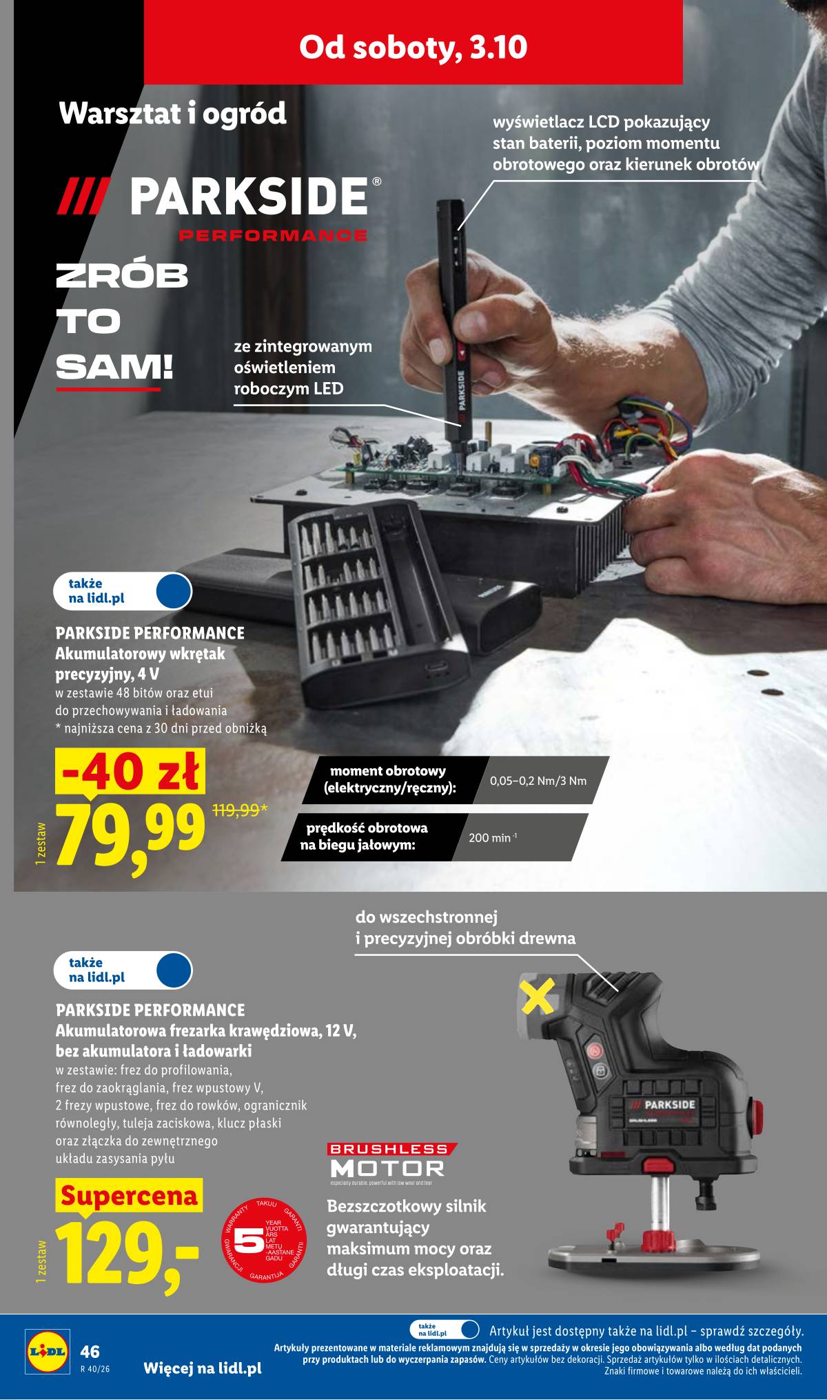 Lidl Lenkija - Gazetka ważna od 28.09. do 03.10. 54 puslapis