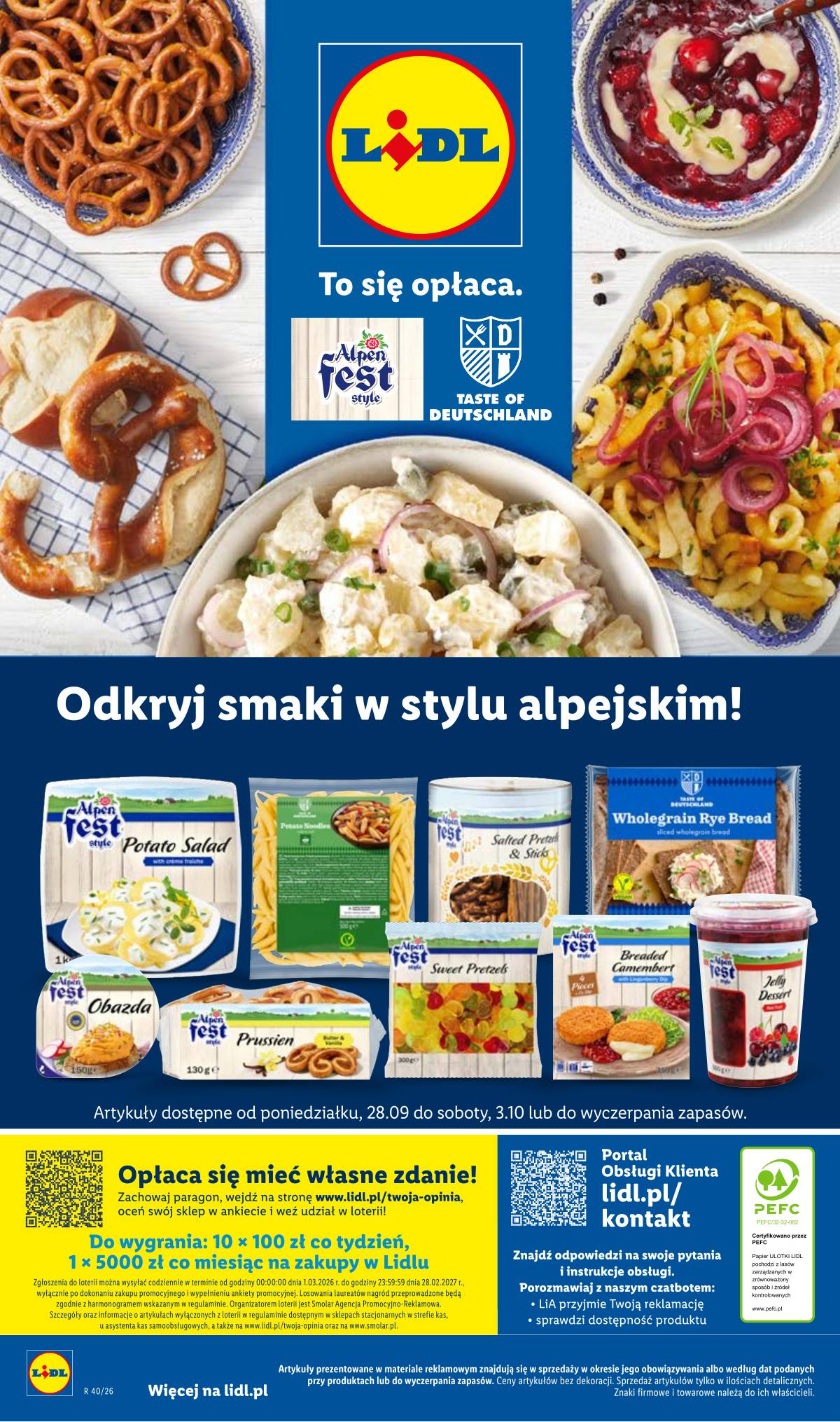 Lidl Lenkija - Gazetka ważna od 28.09. do 03.10. 58 puslapis