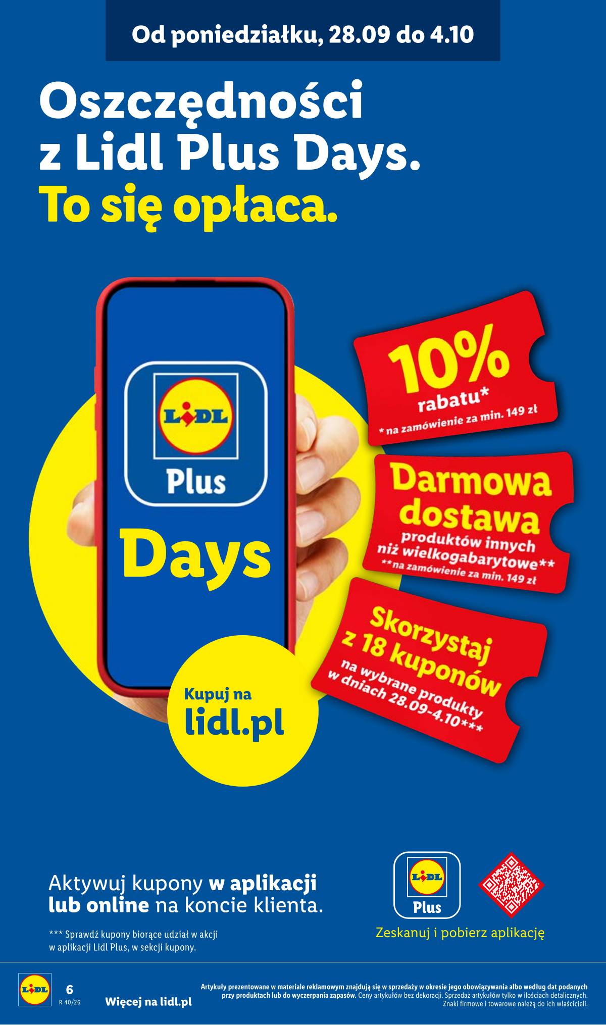 Lidl Lenkija - Gazetka ważna od 28.09. do 03.10. 6 puslapis