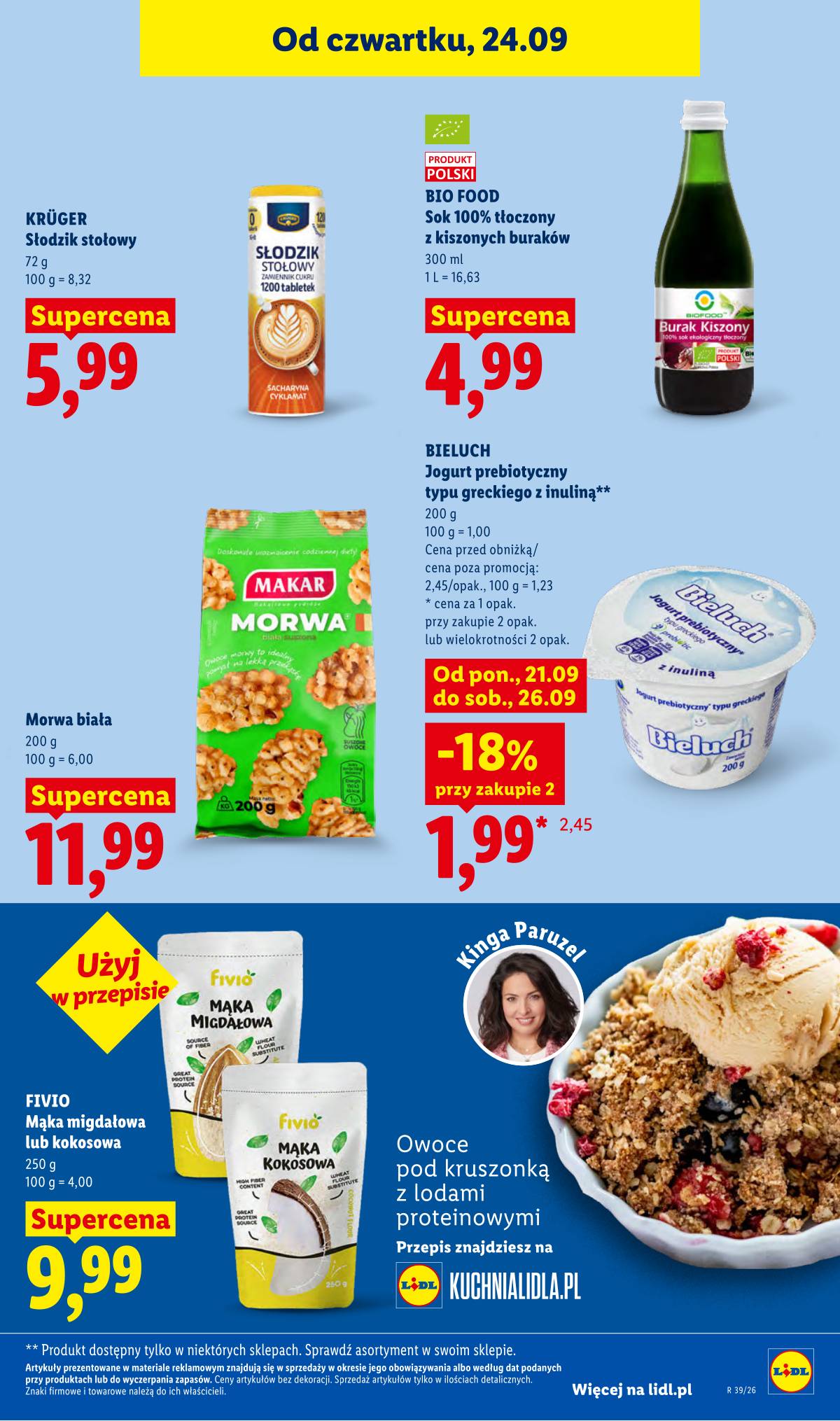 Lidl Lenkija - Gazetka ważna od 24.09 do 26.09 75 puslapis