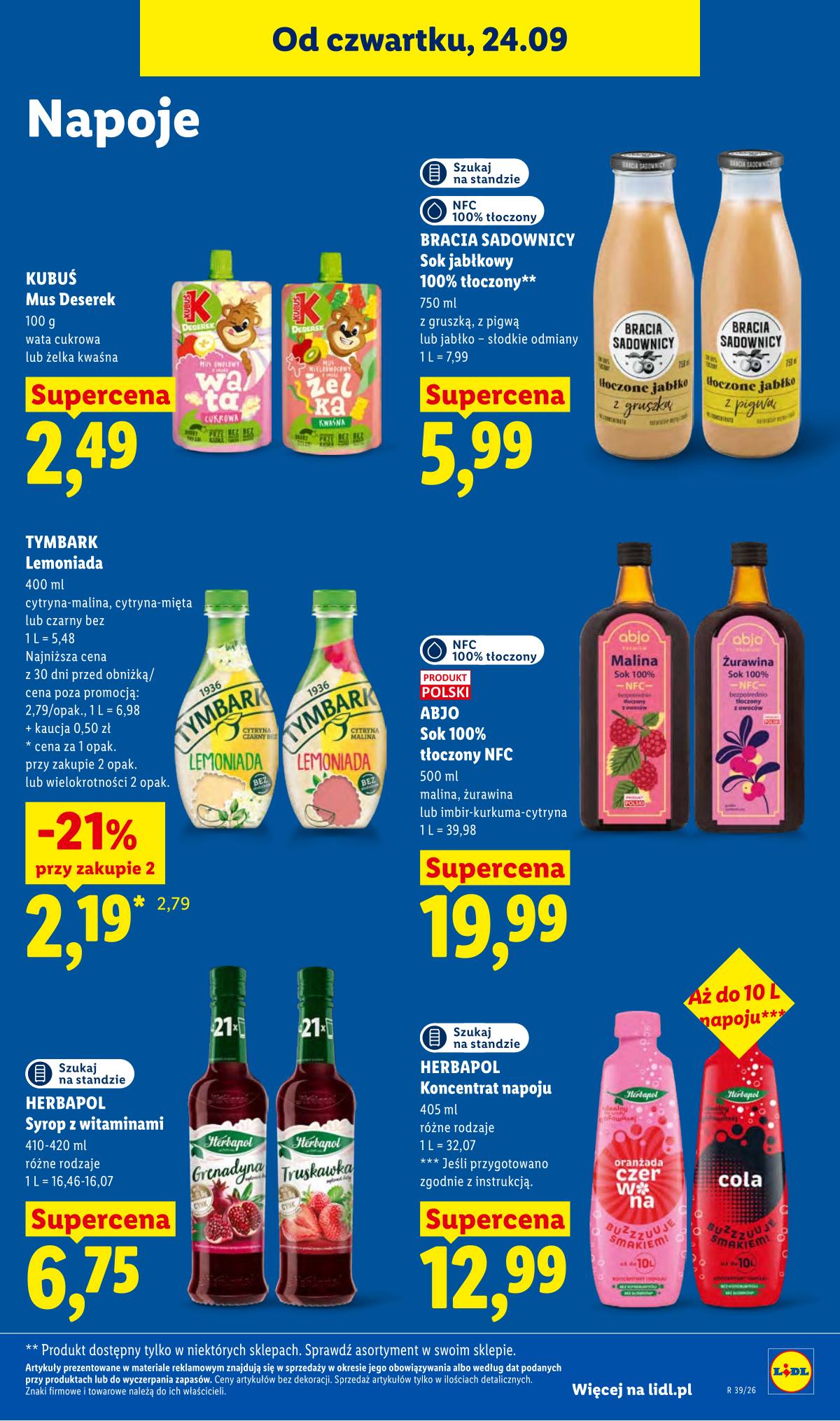 Lidl Lenkija - Gazetka ważna od 24.09 do 26.09 77 puslapis