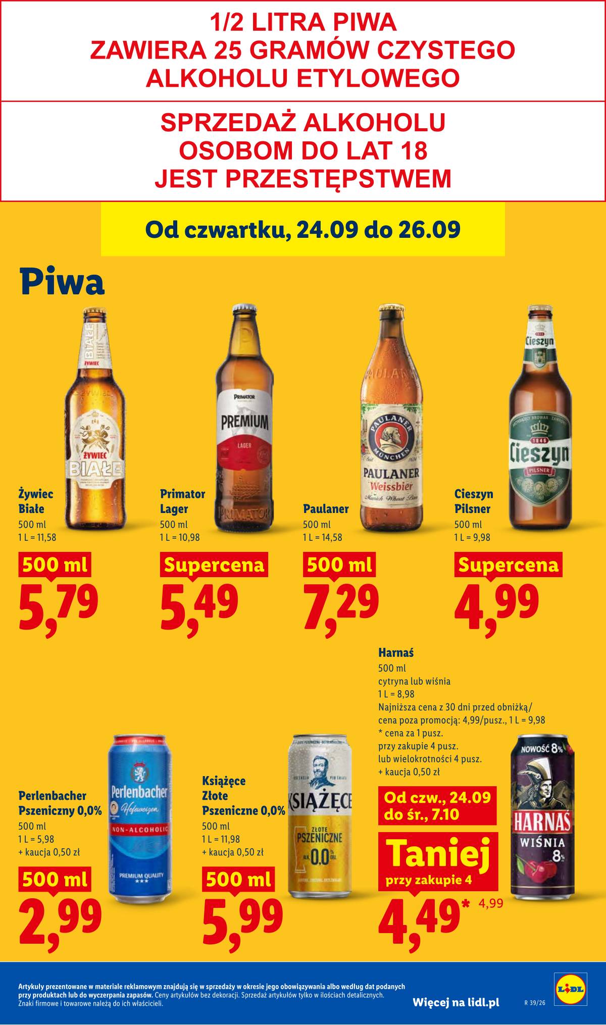 Lidl Lenkija - Gazetka ważna od 24.09 do 26.09 81 puslapis