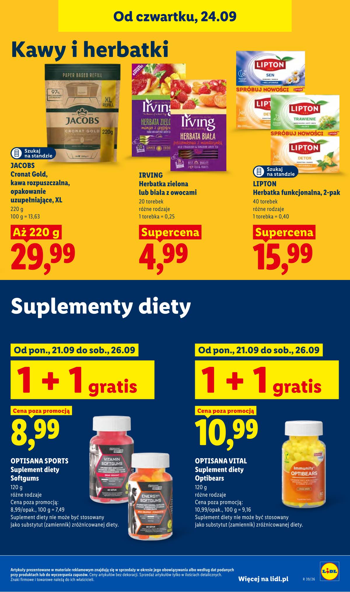 Lidl Lenkija - Gazetka ważna od 24.09 do 26.09 89 puslapis