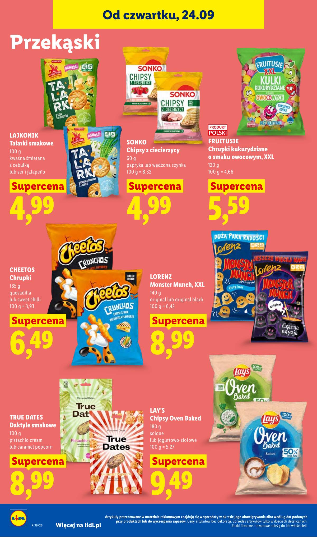 Lidl Lenkija - Gazetka ważna od 24.09 do 26.09 90 puslapis