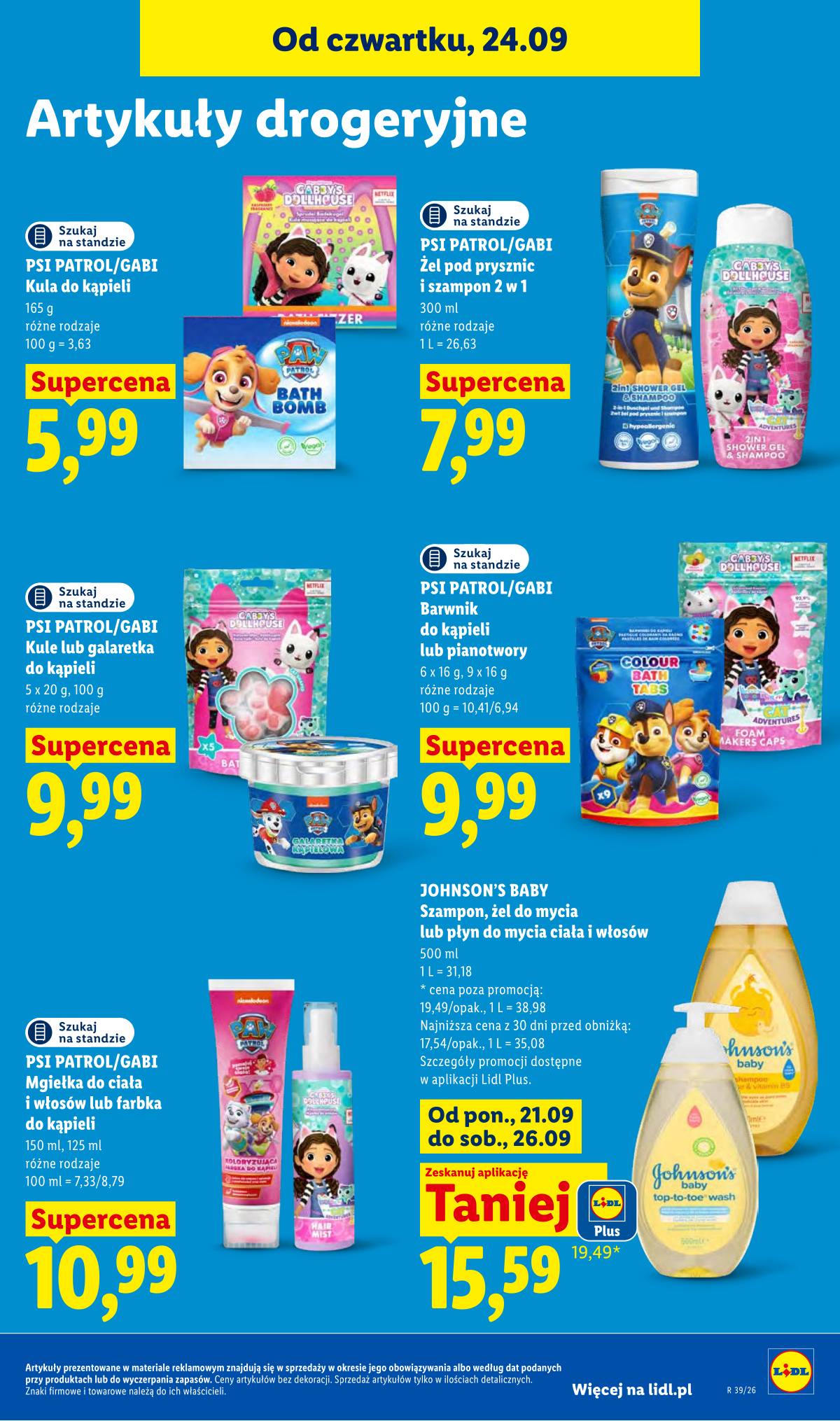 Lidl Lenkija - Gazetka ważna od 24.09 do 26.09 95 puslapis