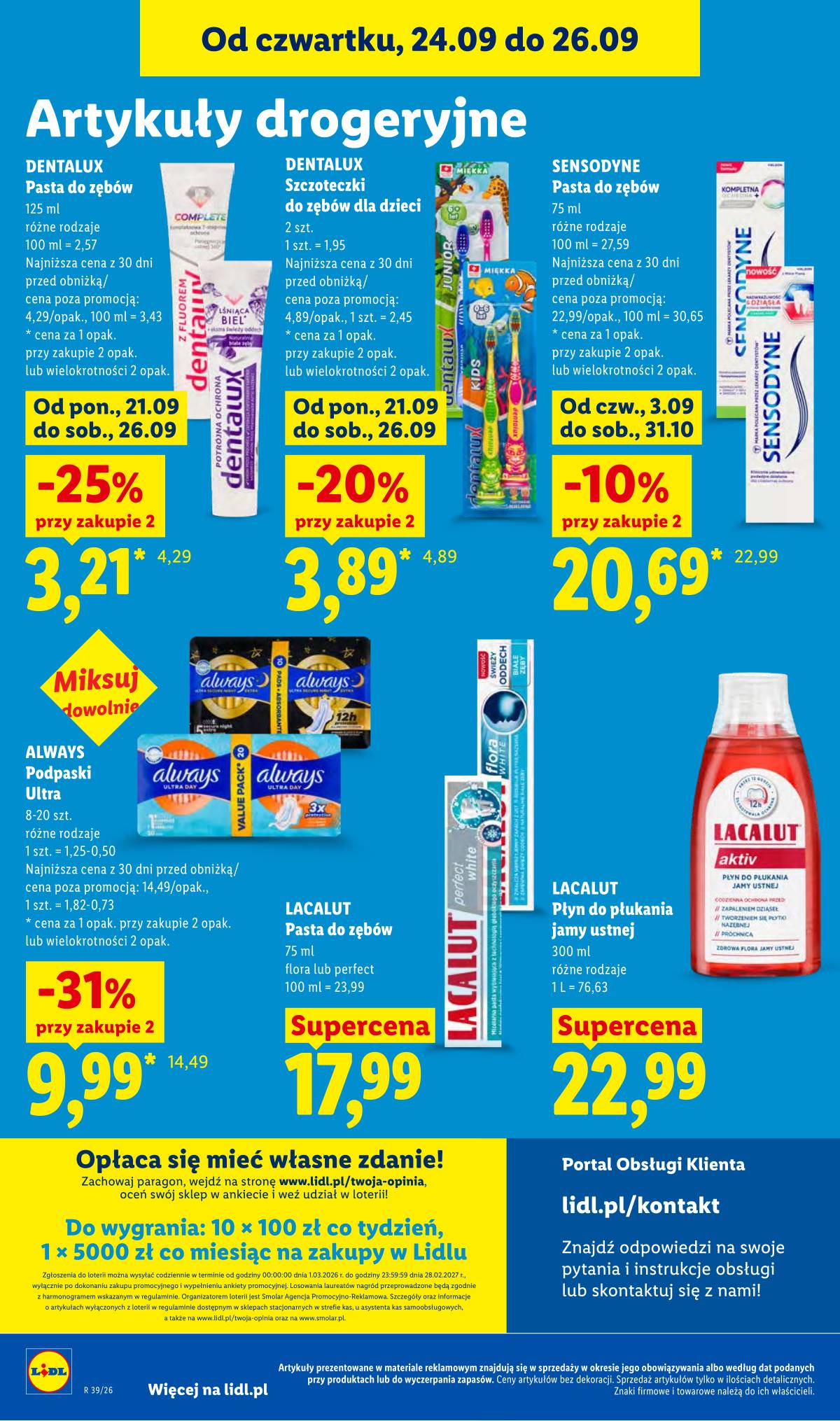 Lidl Lenkija - Gazetka ważna od 24.09 do 26.09 98 puslapis