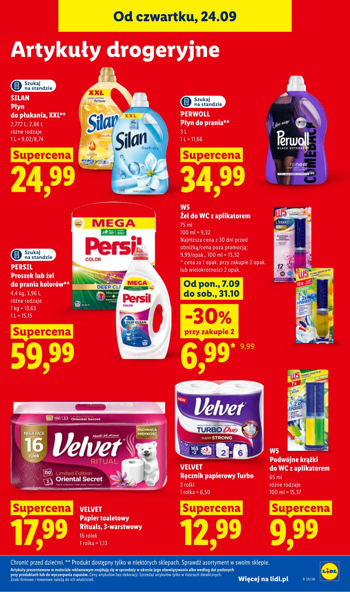 Lidl Lenkija - Gazetka ważna od 24.09 do 26.09 99 puslapis