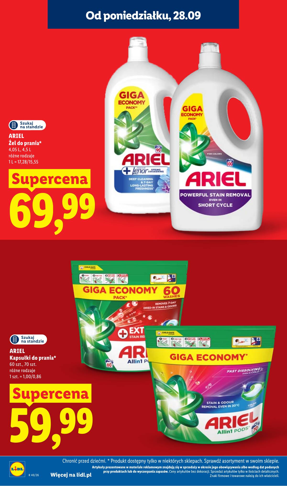Lidl Lenkija - Gazetka ważna od 28.09 do 30.09 20 puslapis