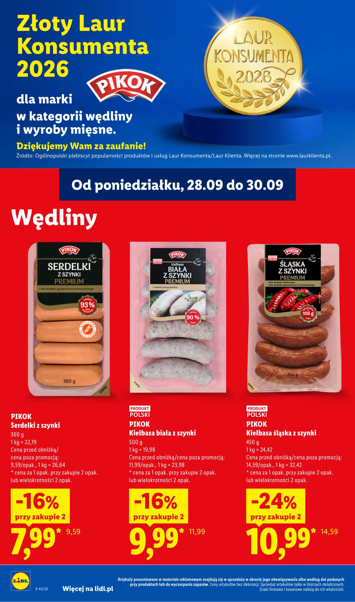 Lidl Lenkija - Gazetka ważna od 28.09 do 30.09 56 puslapis