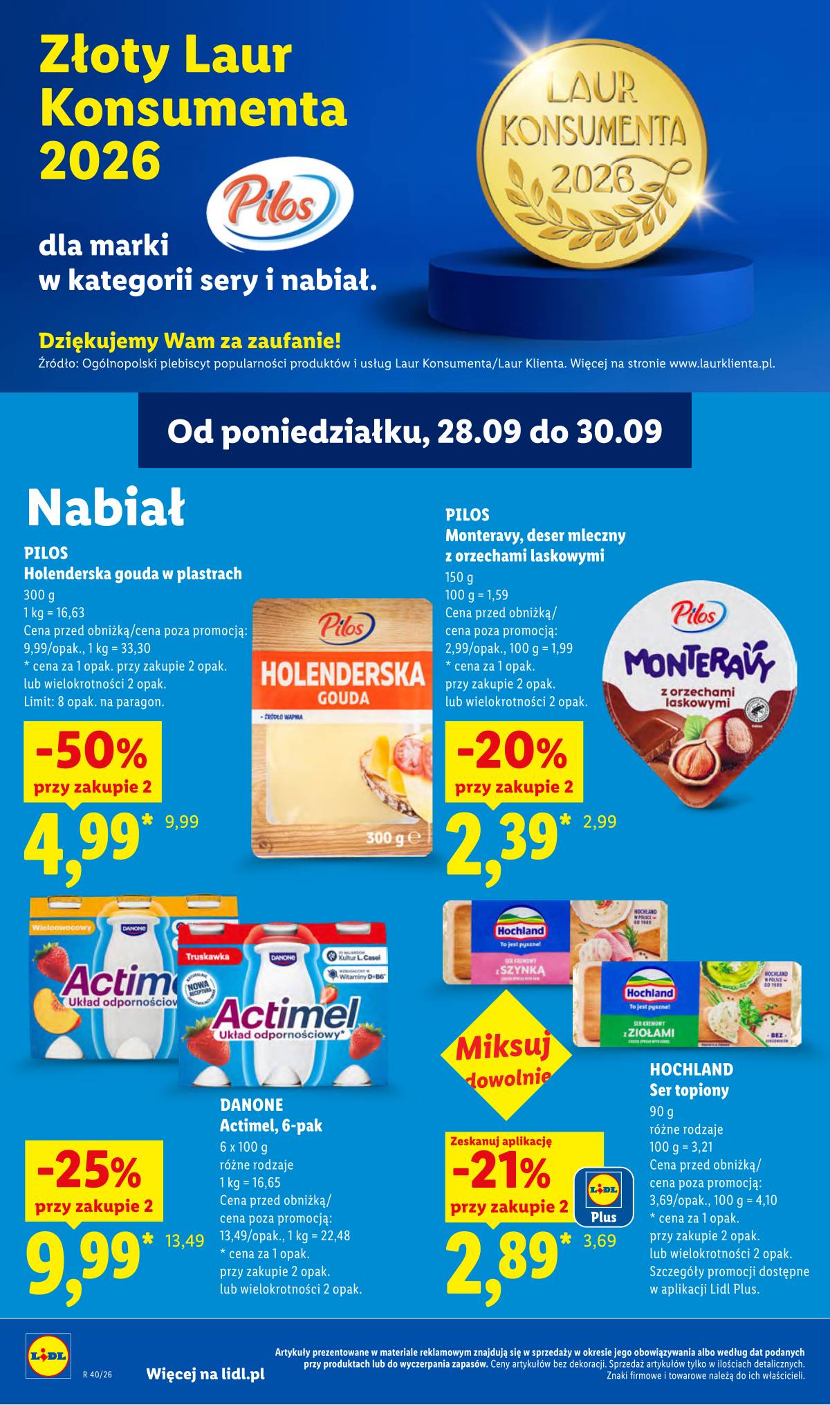 Lidl Lenkija - Gazetka ważna od 28.09 do 30.09 60 puslapis