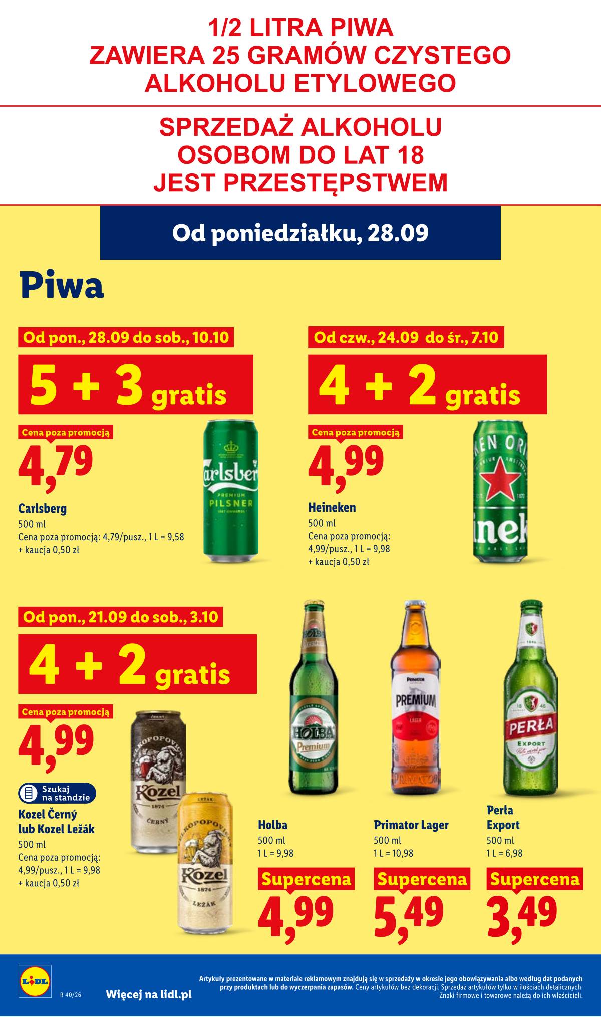 Lidl Lenkija - Gazetka ważna od 28.09 do 30.09 82 puslapis