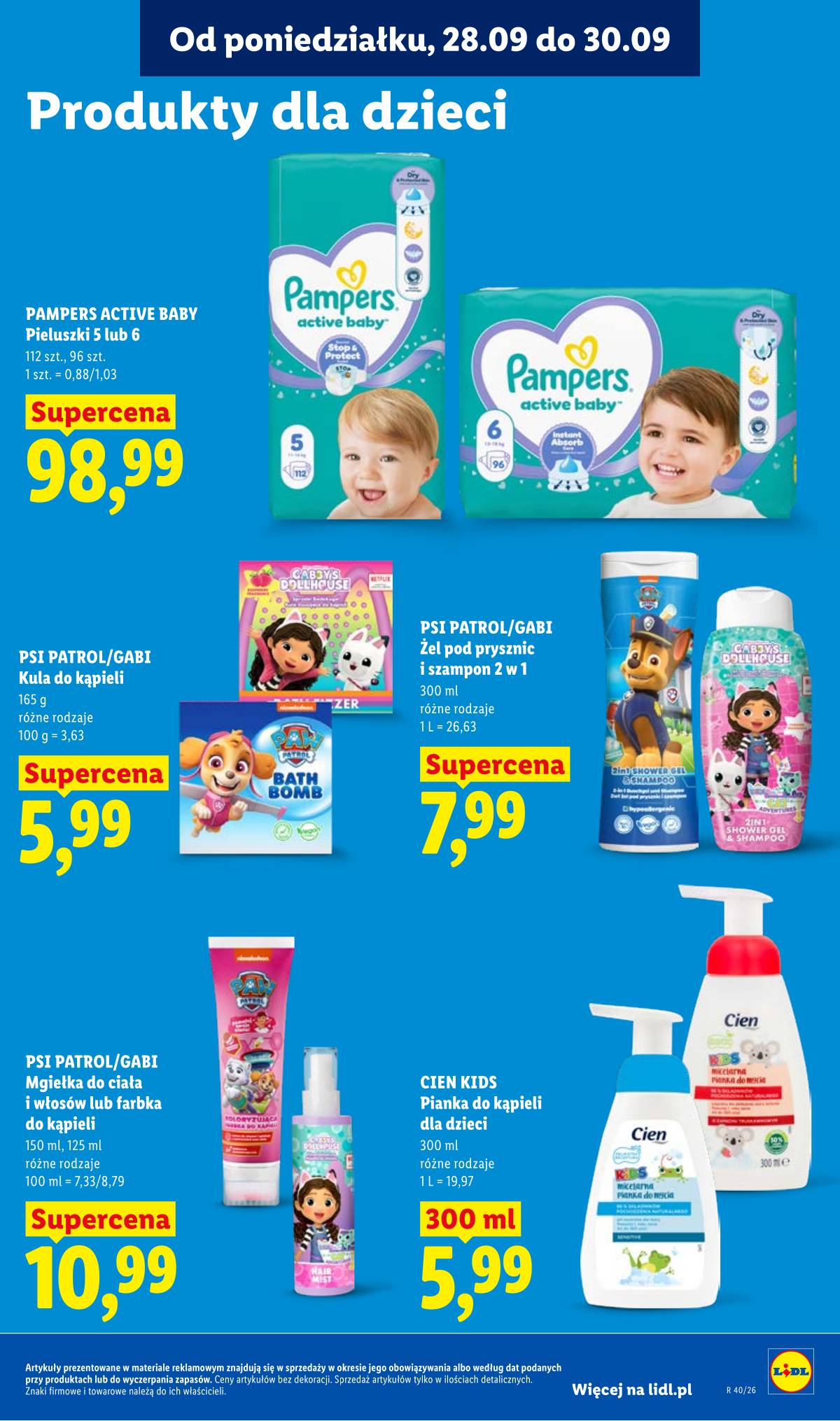 Lidl Lenkija - Gazetka ważna od 28.09 do 30.09 89 puslapis