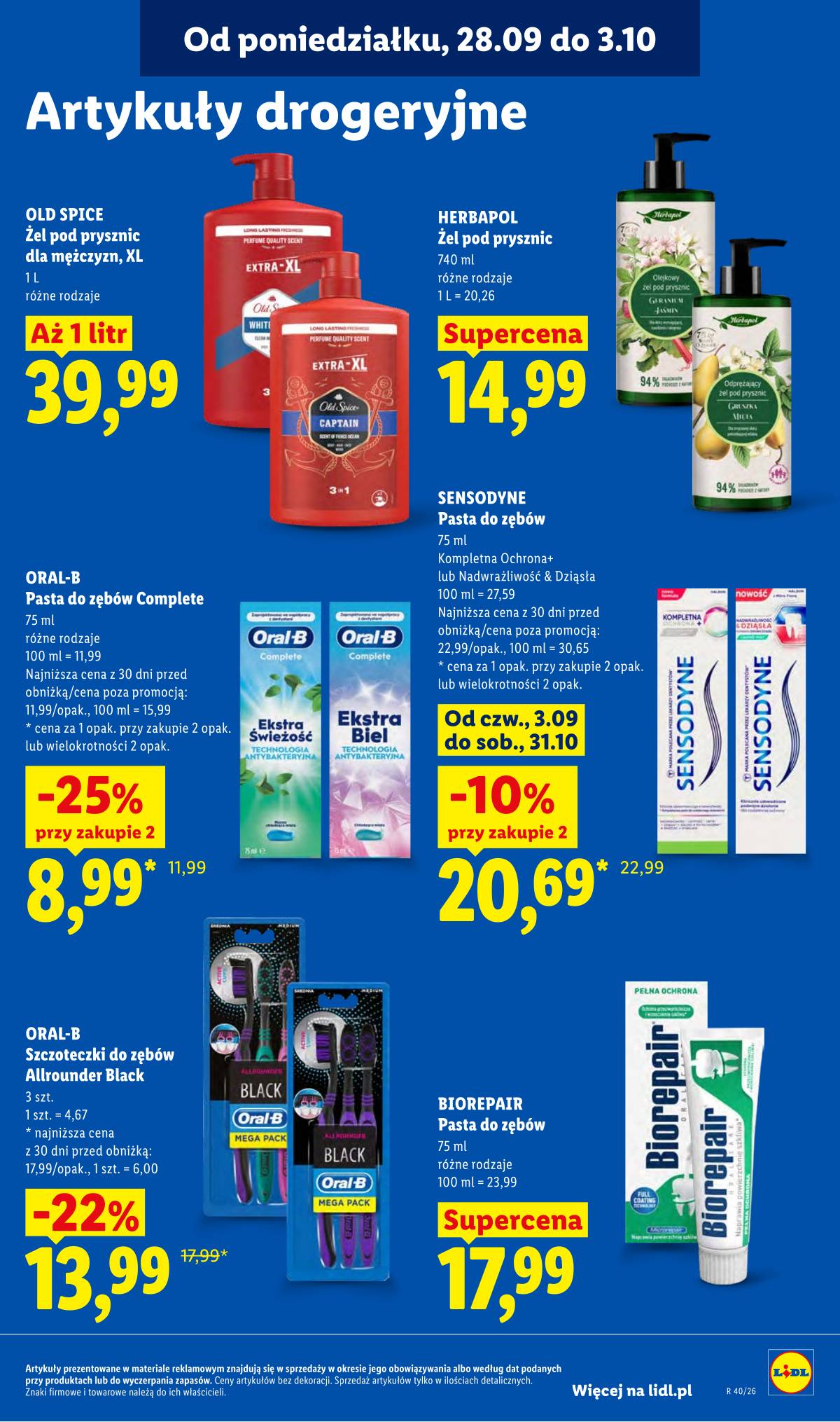 Lidl Lenkija - Gazetka ważna od 28.09 do 30.09 91 puslapis