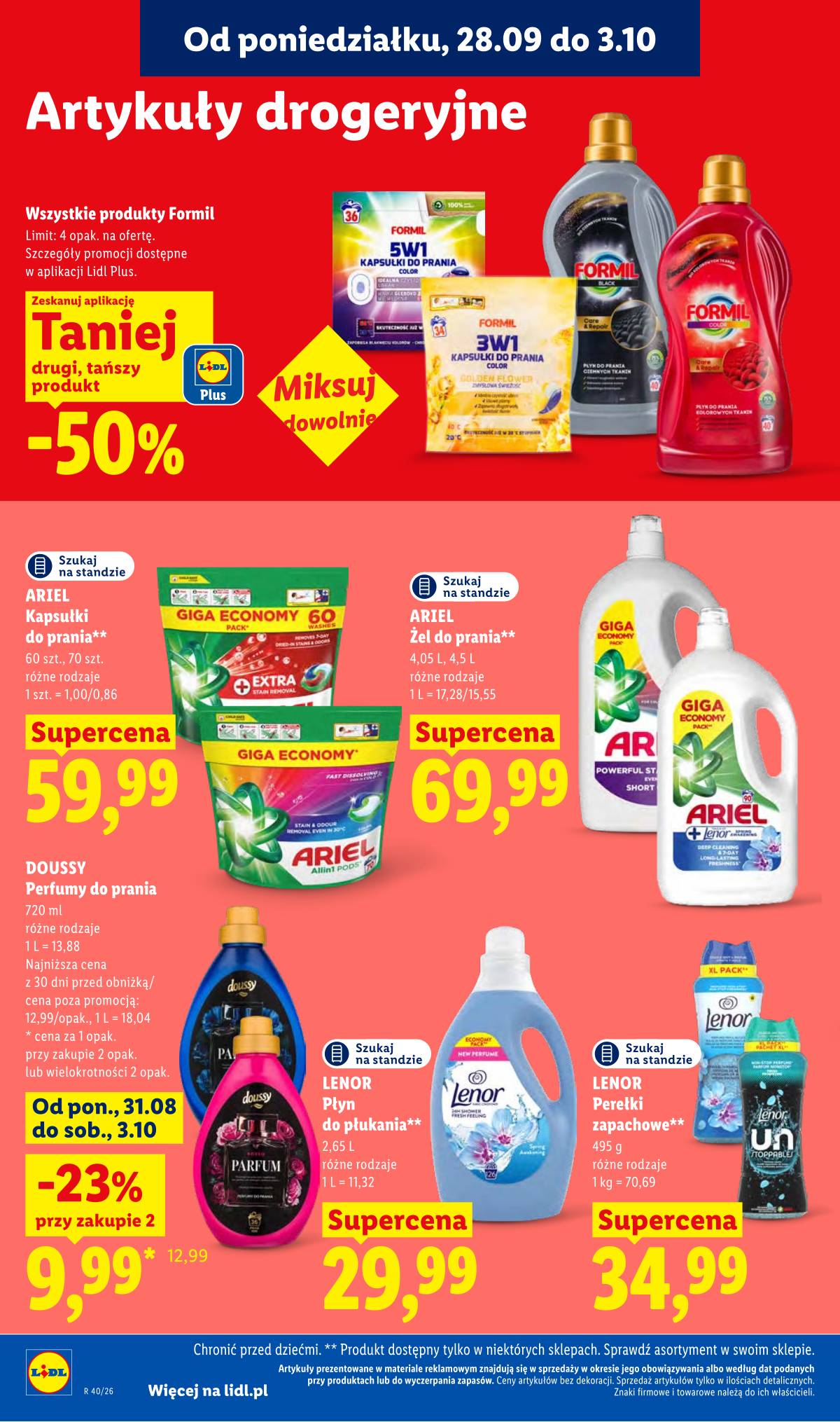 Lidl Lenkija - Gazetka ważna od 28.09 do 30.09 94 puslapis