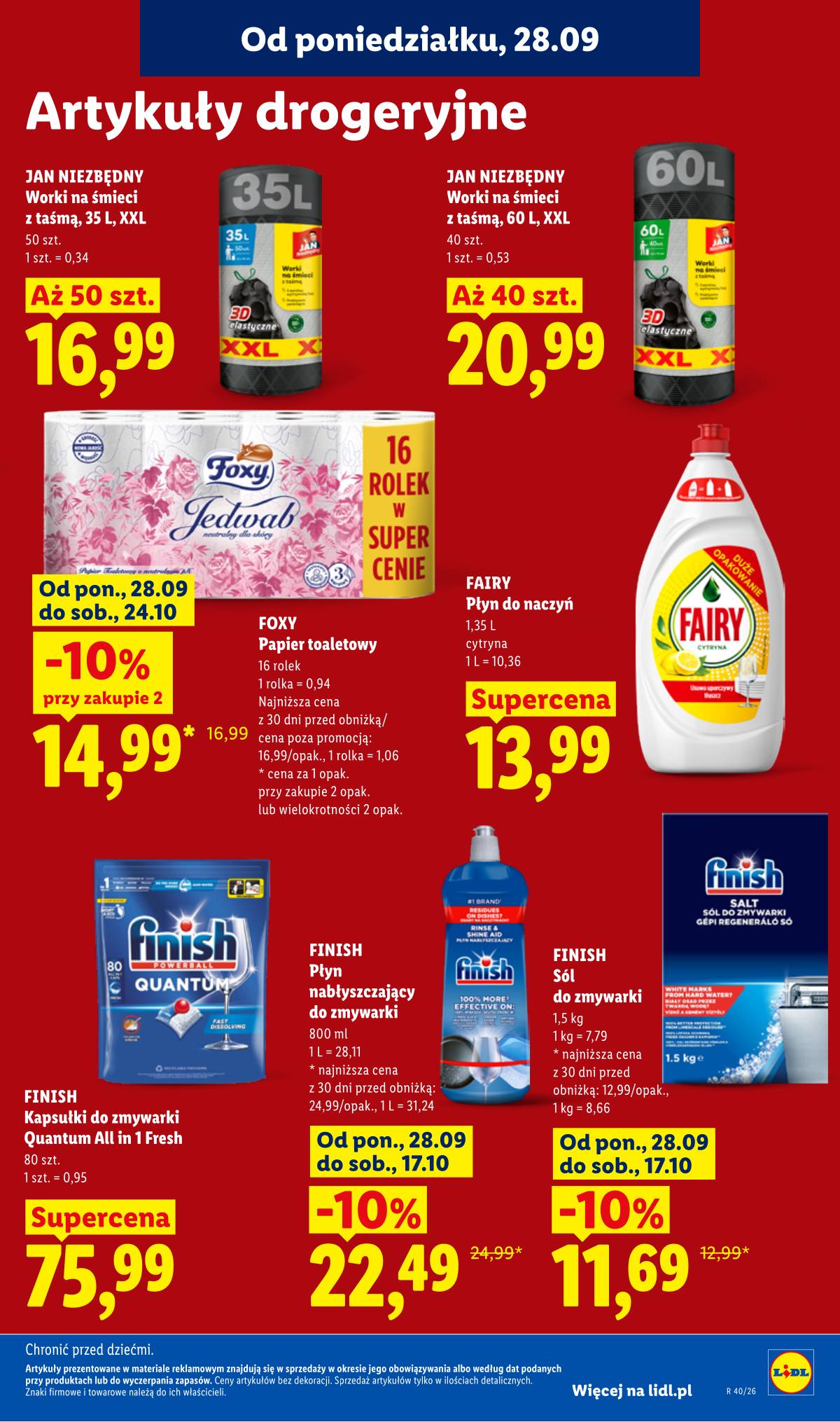 Lidl Lenkija - Gazetka ważna od 28.09 do 30.09 95 puslapis