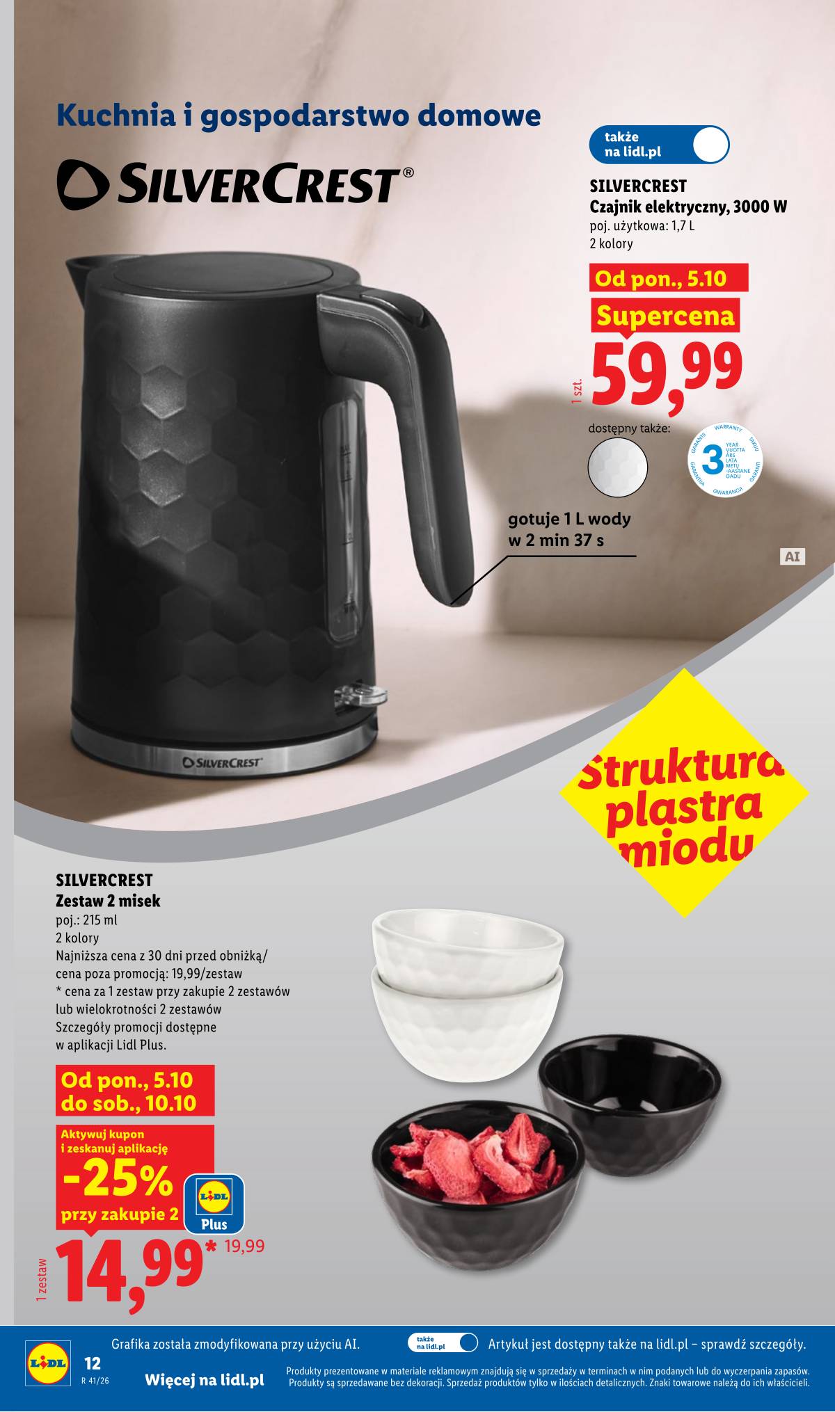 Lidl Lenkija - Gazetka ważna od 05.10 do 10.10 16 puslapis