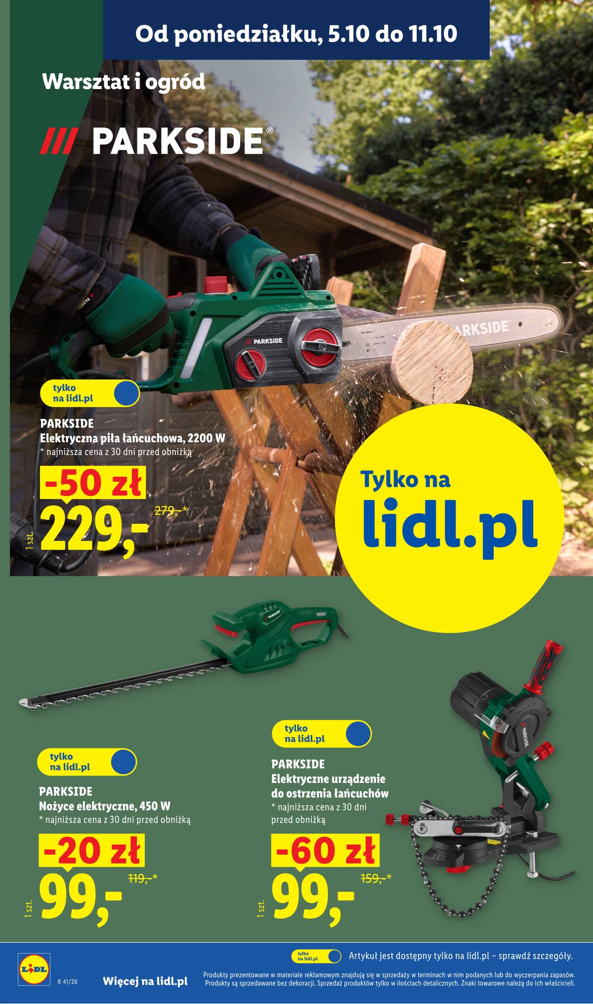 Lidl Lenkija - Gazetka ważna od 05.10 do 10.10 30 puslapis
