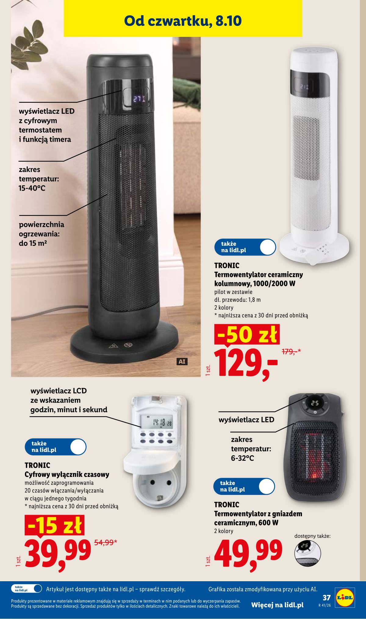 Lidl Lenkija - Gazetka ważna od 05.10 do 10.10 47 puslapis