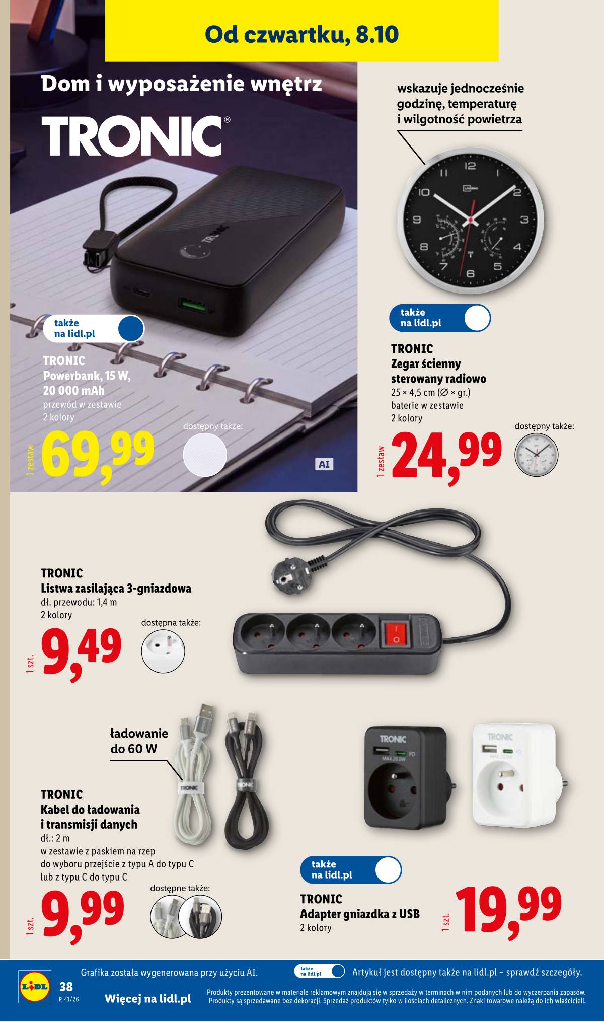 Lidl Lenkija - Gazetka ważna od 05.10 do 10.10 48 puslapis