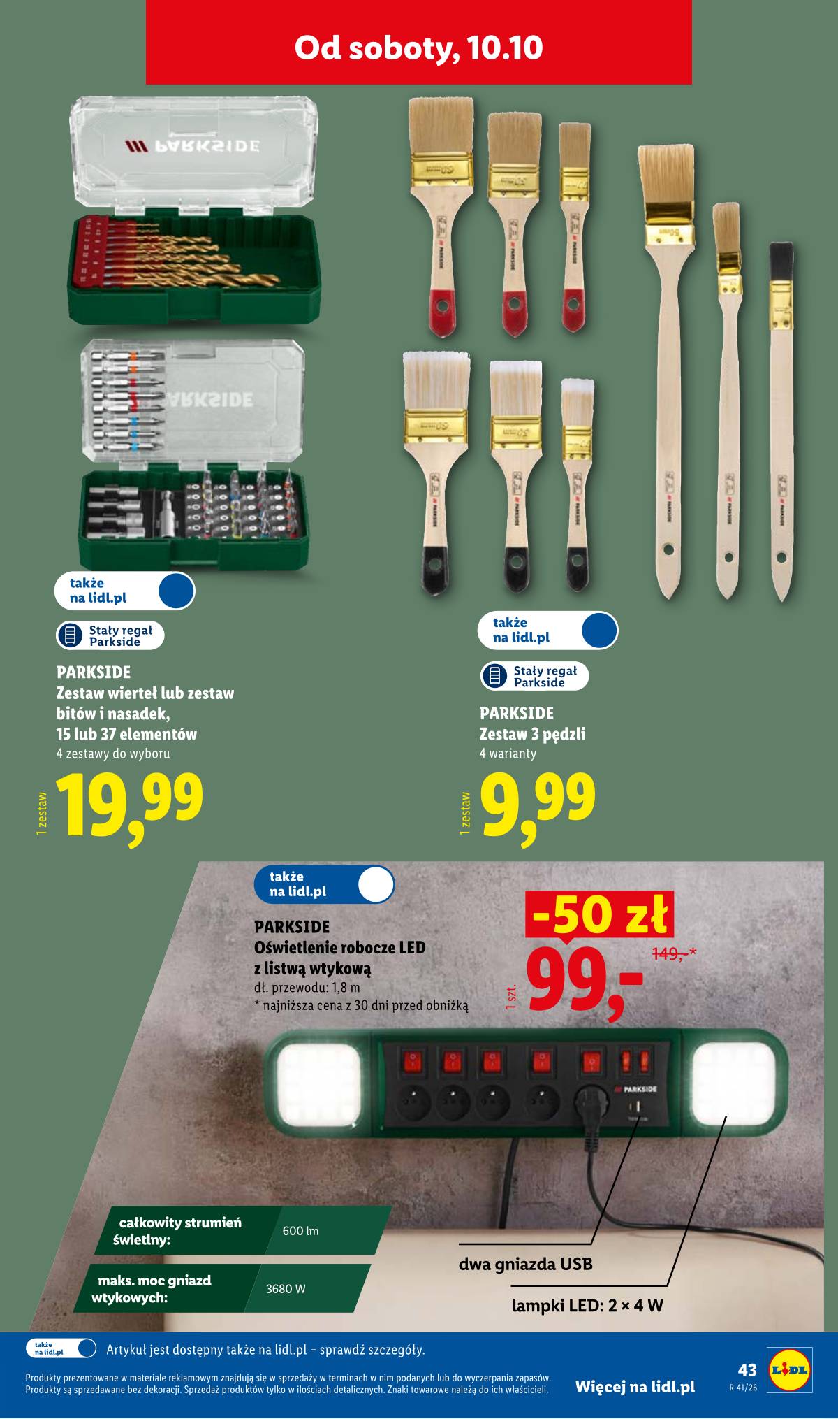 Lidl Lenkija - Gazetka ważna od 05.10 do 10.10 53 puslapis