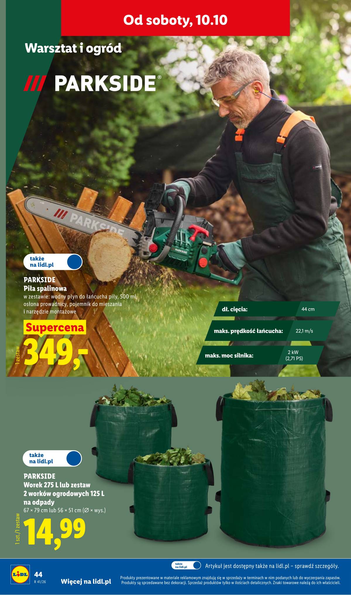 Lidl Lenkija - Gazetka ważna od 05.10 do 10.10 54 puslapis