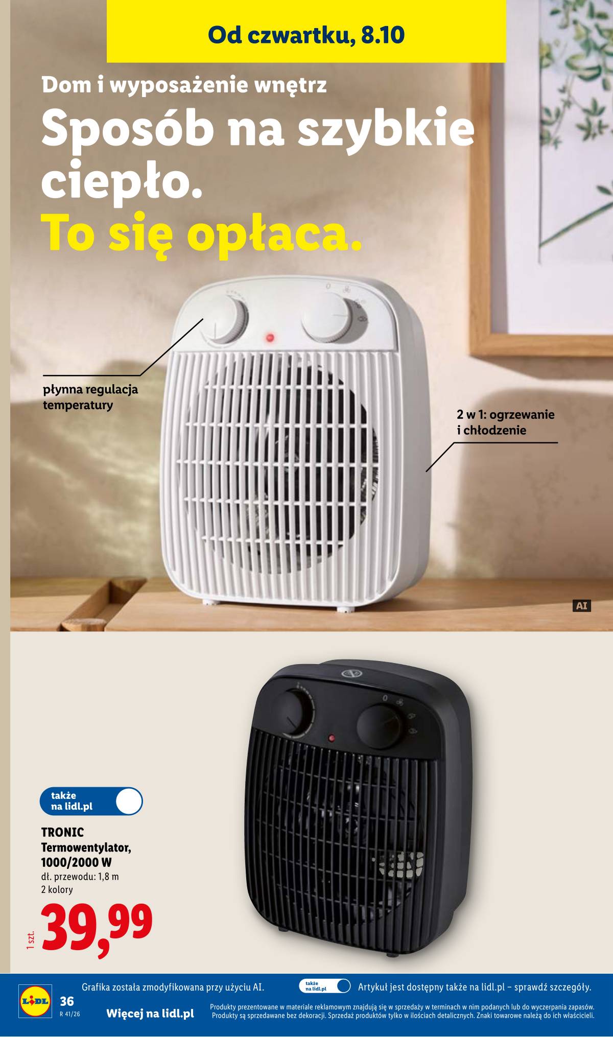 Lidl Lenkija - Gazetka ważna od 05.10 do 10.10 46 puslapis