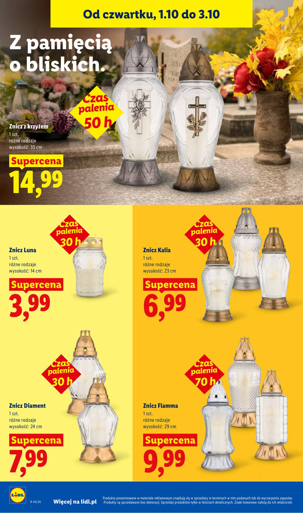 Lidl Lenkija - Gazetka ważna od 1.10 do 3.10 100 puslapis