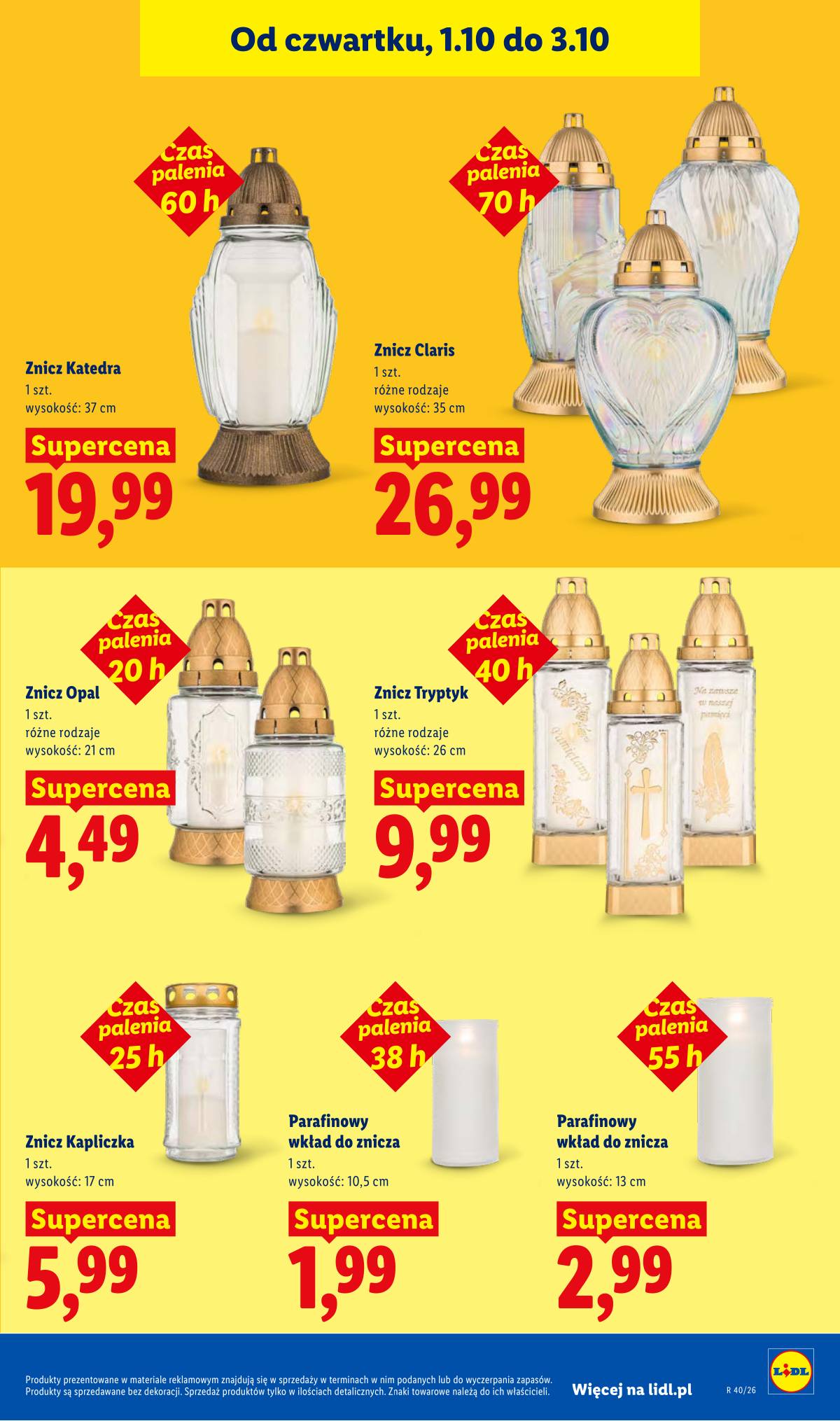 Lidl Lenkija - Gazetka ważna od 1.10 do 3.10 101 puslapis