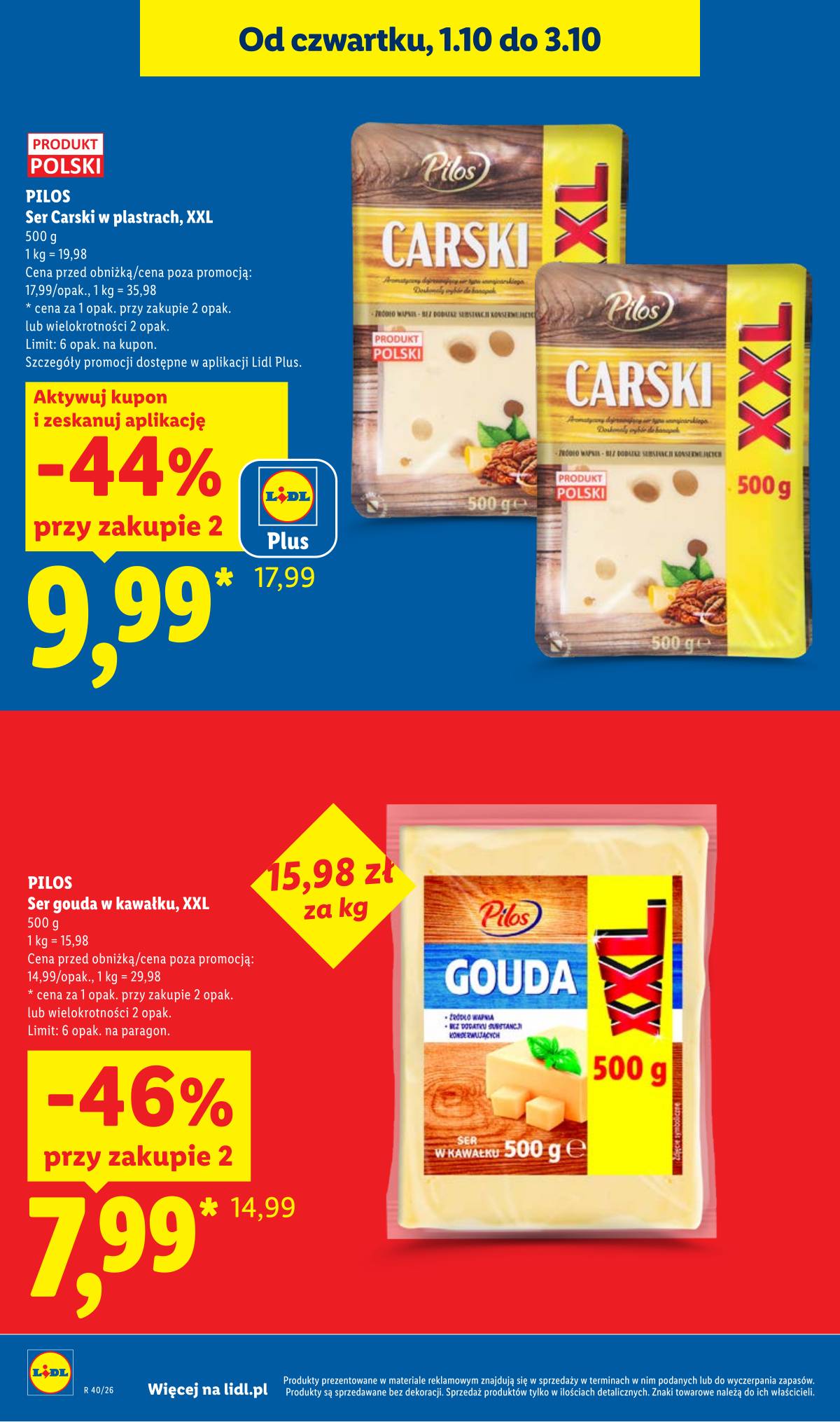 Lidl Lenkija - Gazetka ważna od 1.10 do 3.10 12 puslapis