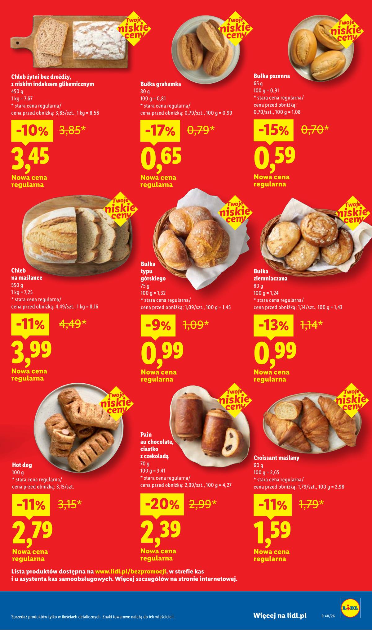 Lidl Lenkija - Gazetka ważna od 1.10 do 3.10 39 puslapis