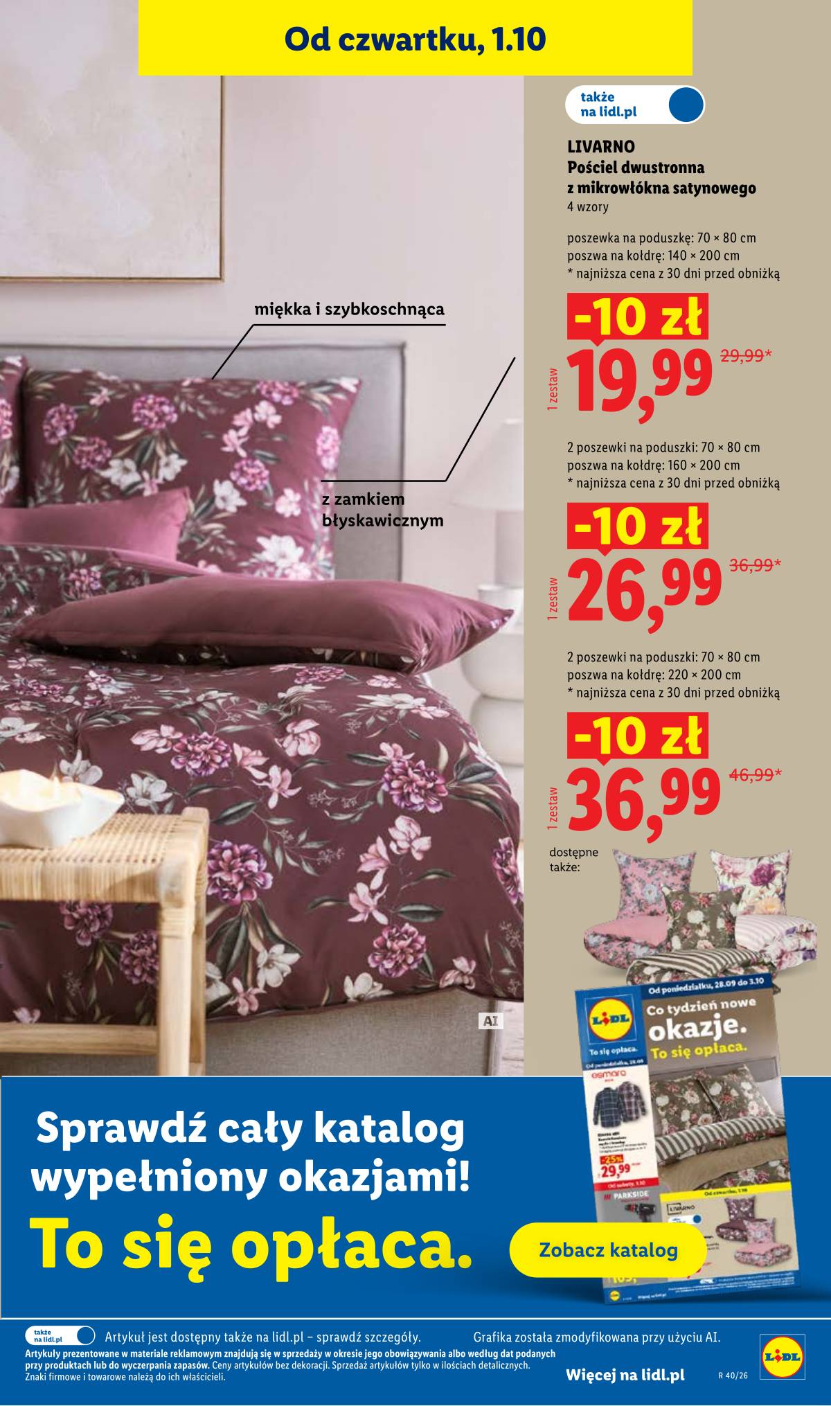 Lidl Lenkija - Gazetka ważna od 1.10 do 3.10 43 puslapis
