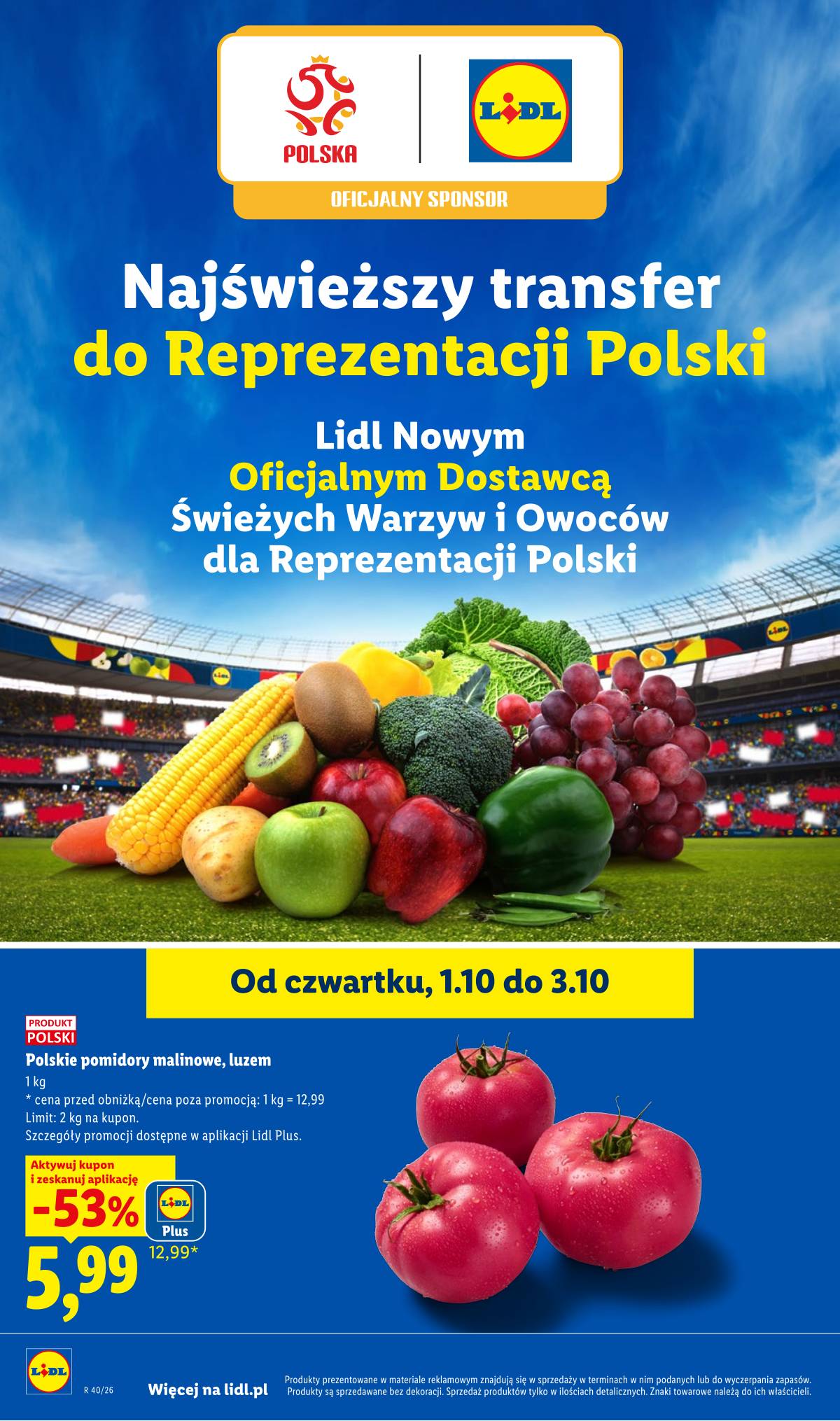 Lidl Lenkija - Gazetka ważna od 1.10 do 3.10 46 puslapis